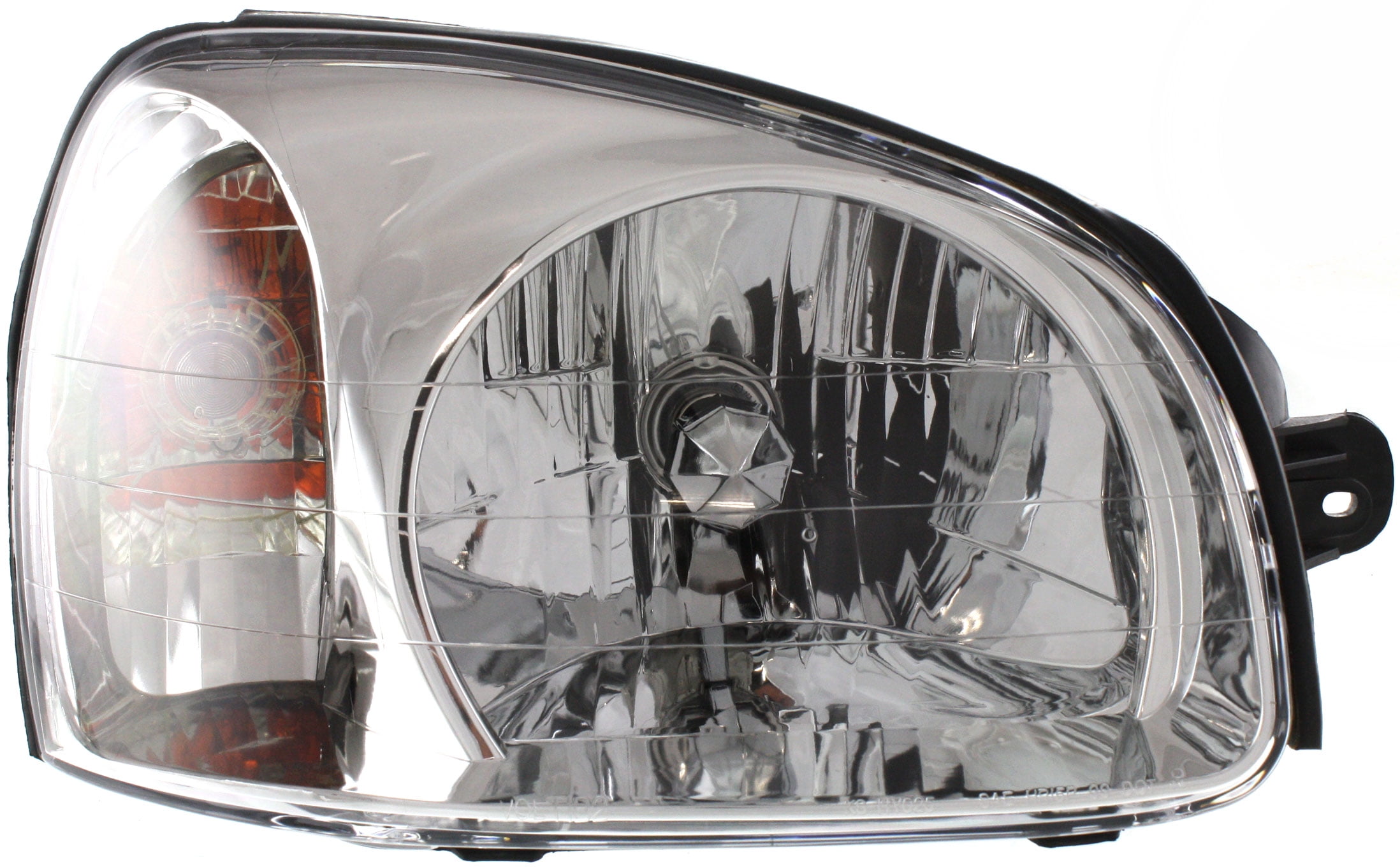Headlight Compatible With 2003-2006 Hyundai Santa Fe Right Passenger Halogen With bulb(s)