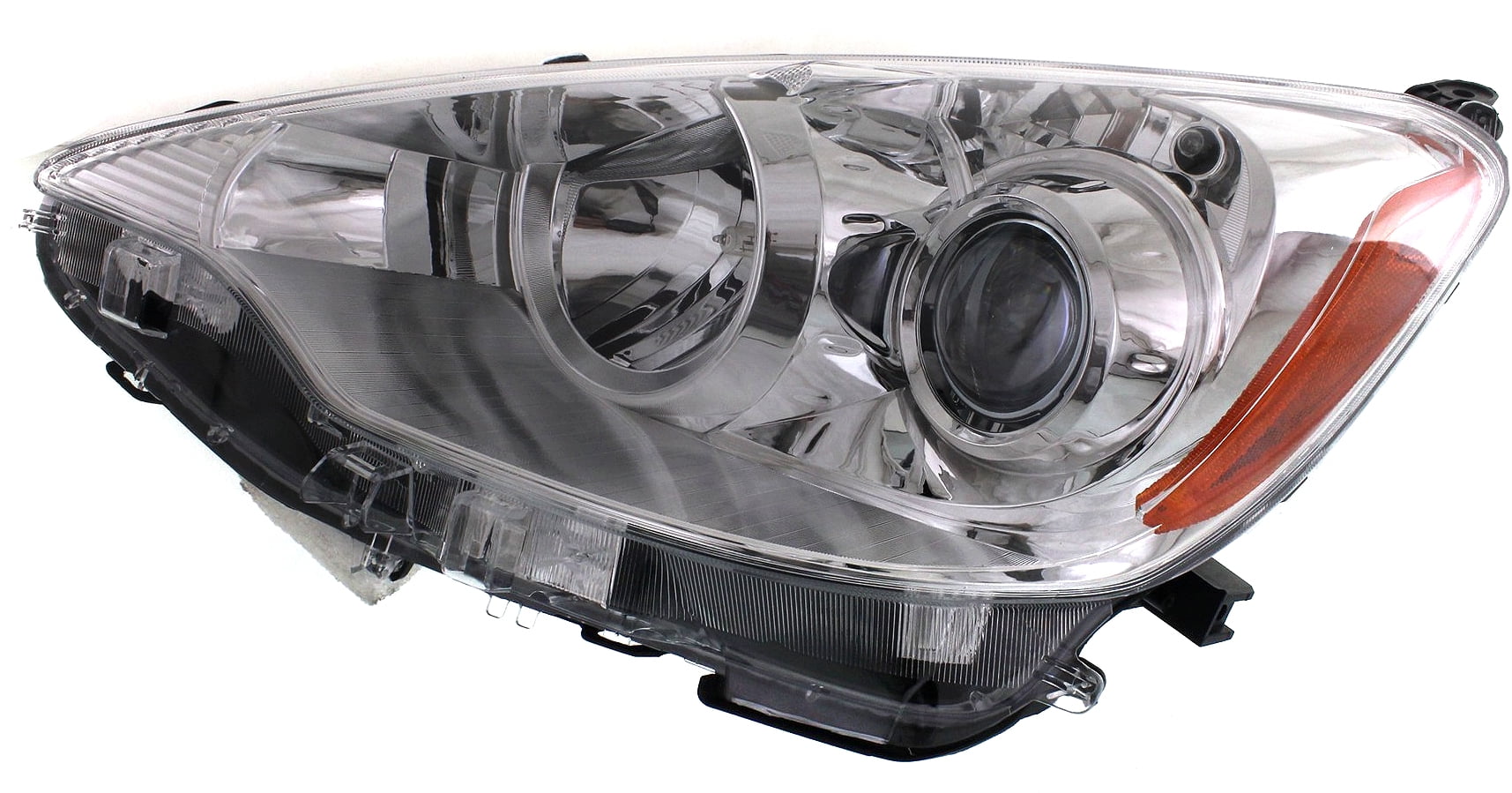 Headlight Compatible With 2012-2014 Toyota Prius C Left Driver Halogen With bulb(s)