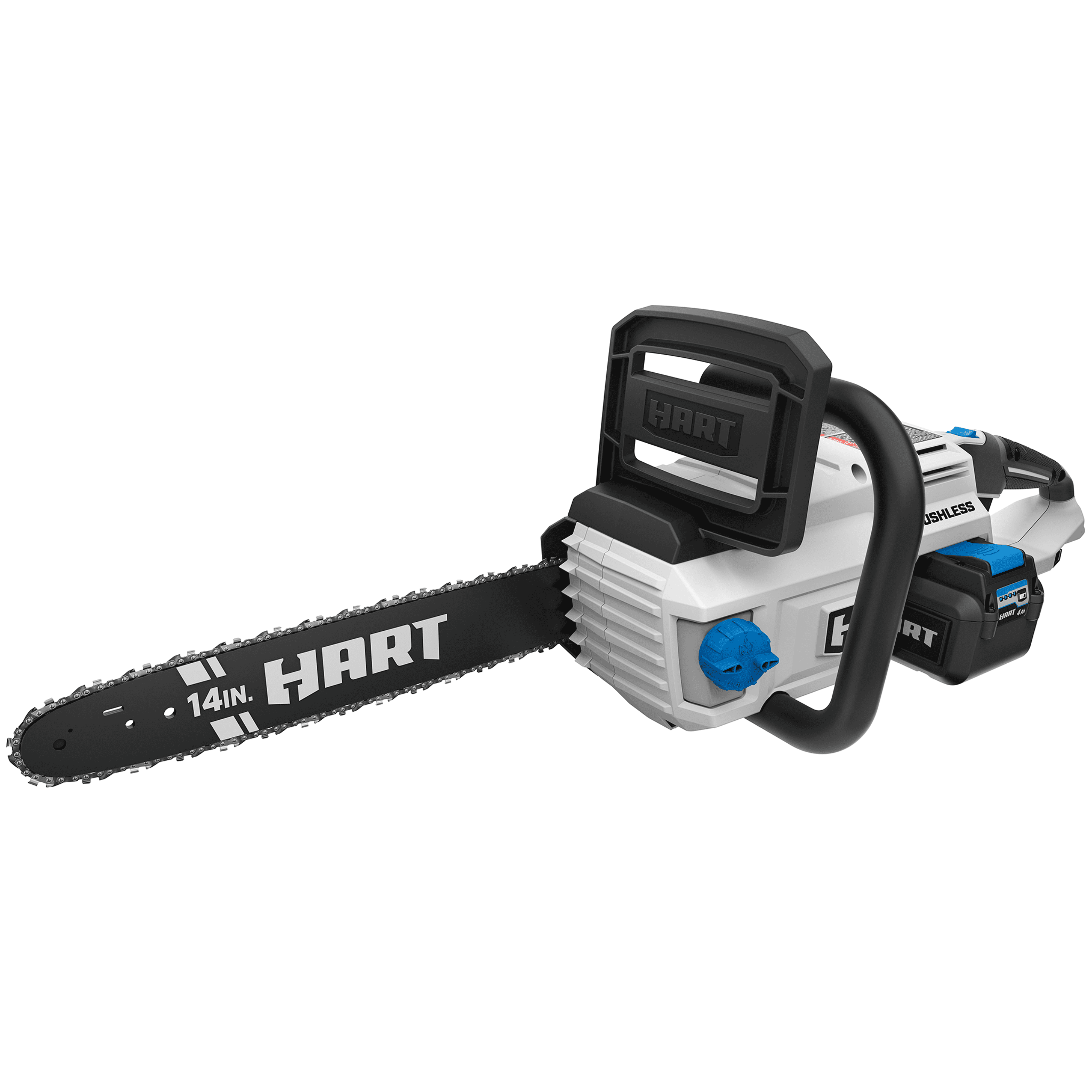 HART 40V Cordless Brushless 14 inch Chainsaw Kit (1) 4.0Ah Lithium-Ion Battery