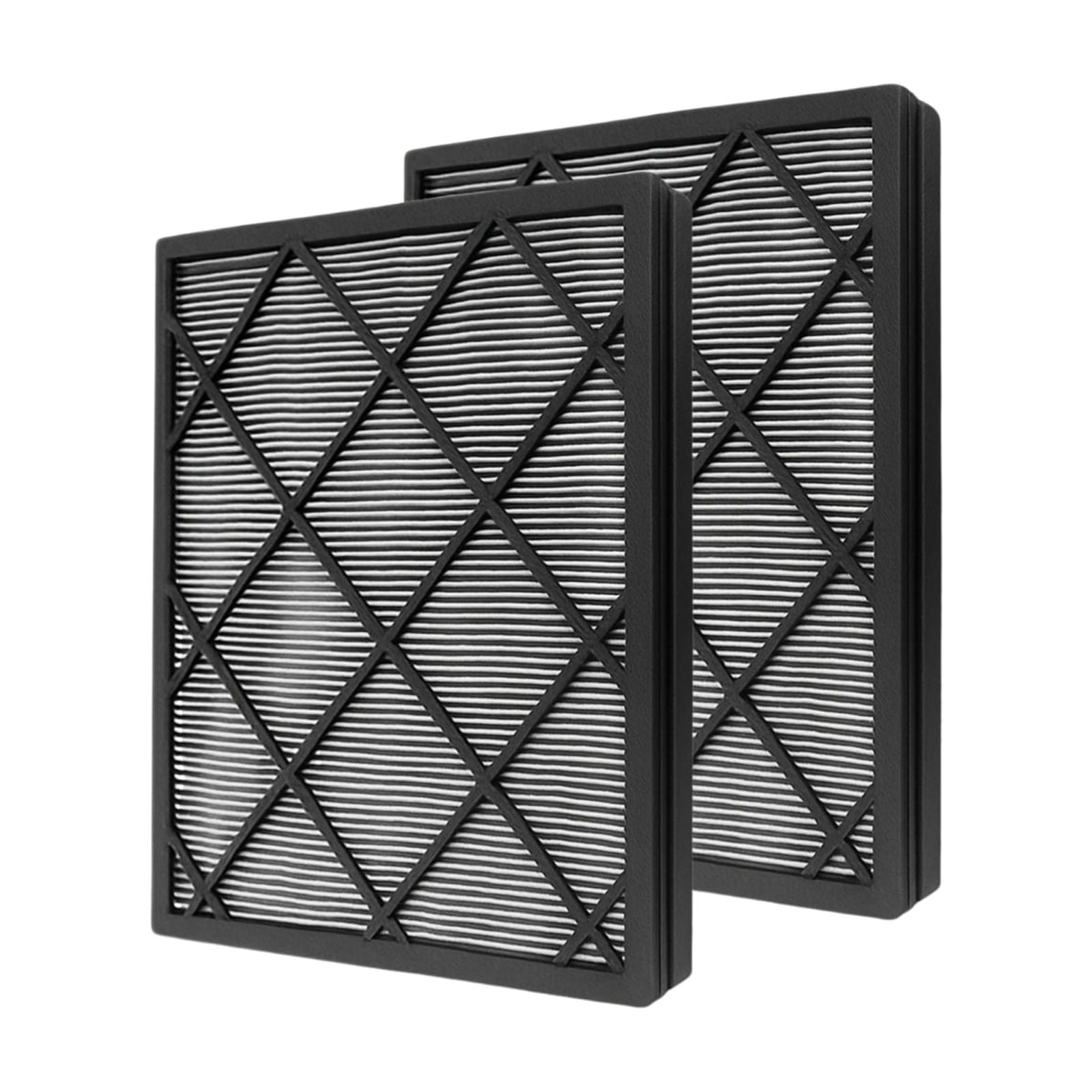 HE400 True HEPA Filter Replacement Activated Carbon Infused Advanced Odor Lock For Shark Air Purifier 4 Fan HE401 HE402 HE405, 2 Packs