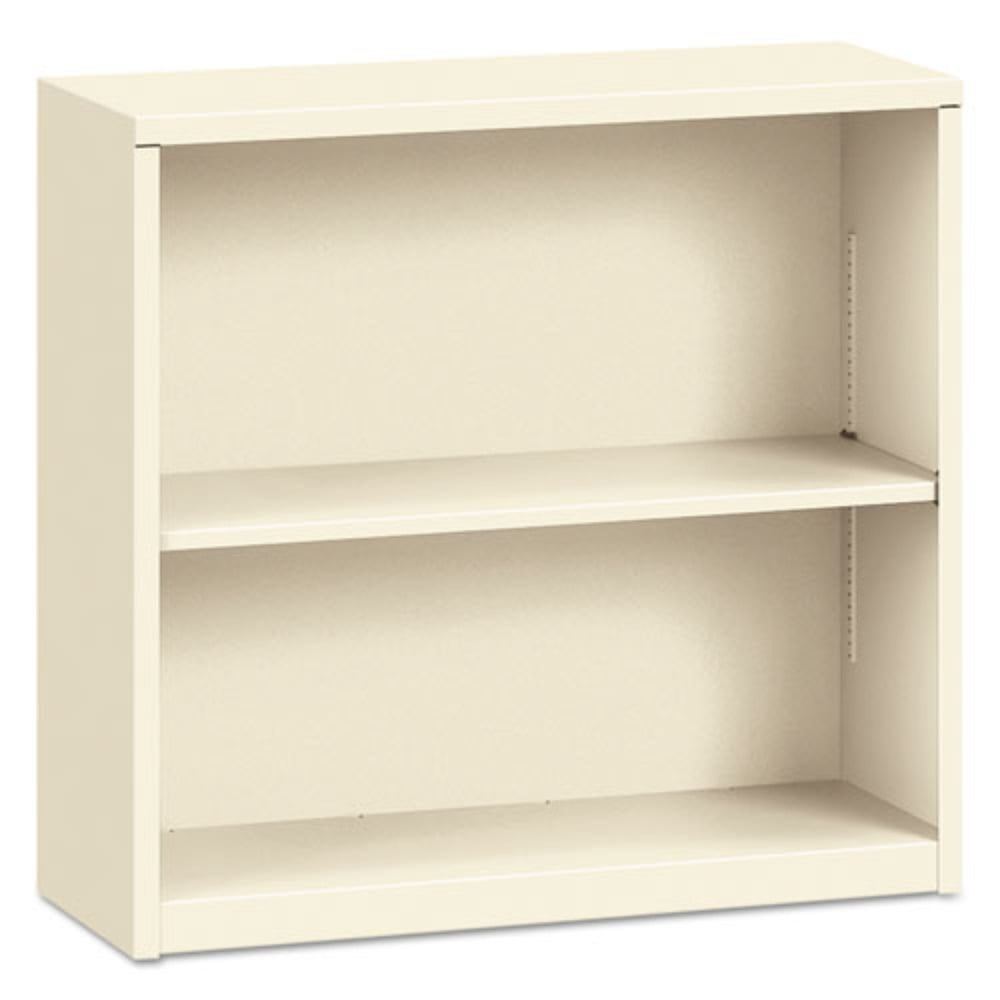 HON HS30ABC.L 34.5 in. x 12.63 in. x 29 in. 2-Shelf Metal Bookcase - Putty