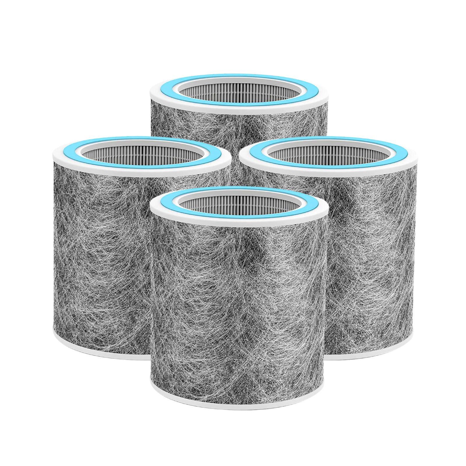 HP102 HC452 Filter Replacement For Shark Air Purifier HP100 HC450 HC451 HC455 HP105, UA455 4 Pack