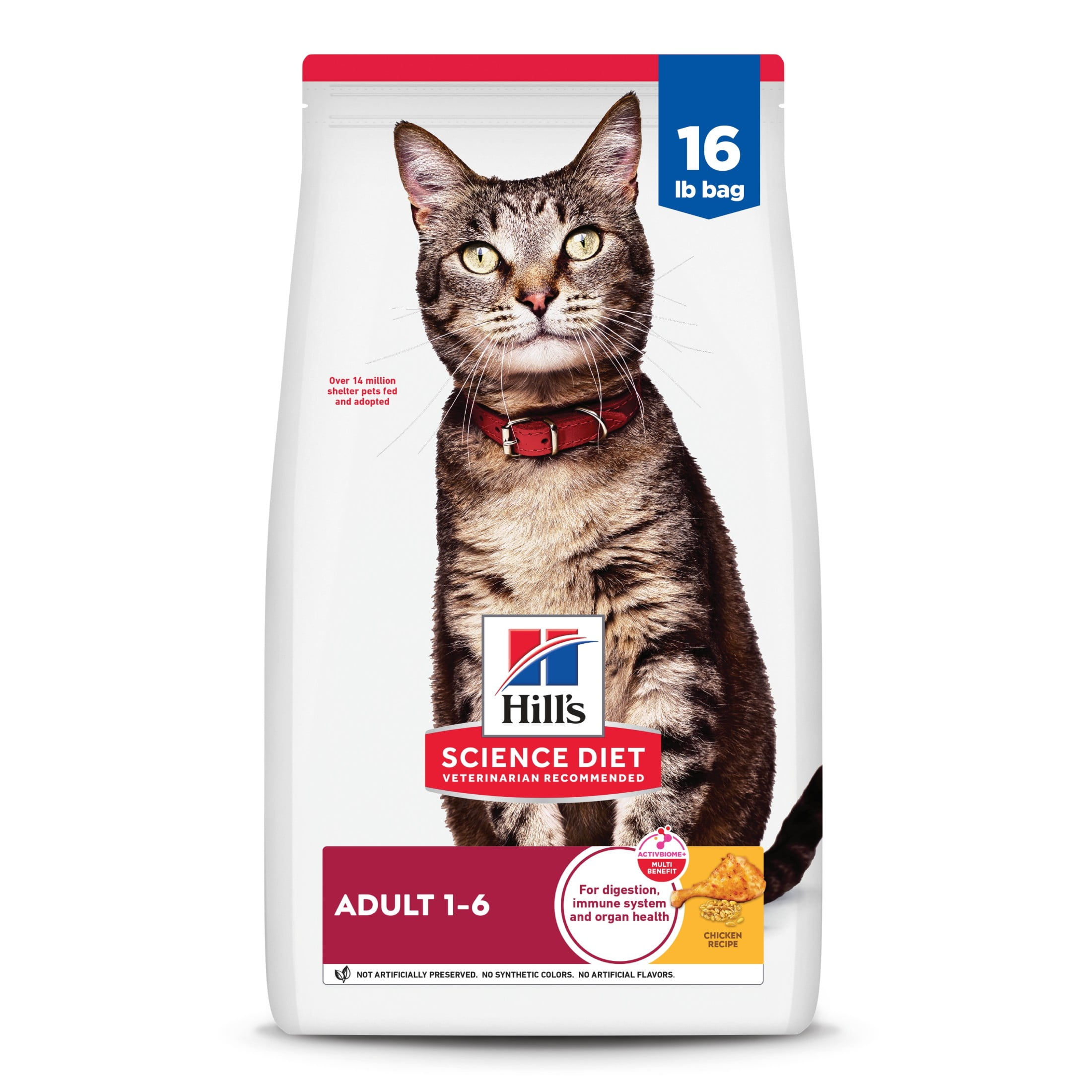 Hill's Science Diet Chicken Dry Cat Food, 16lb Bag