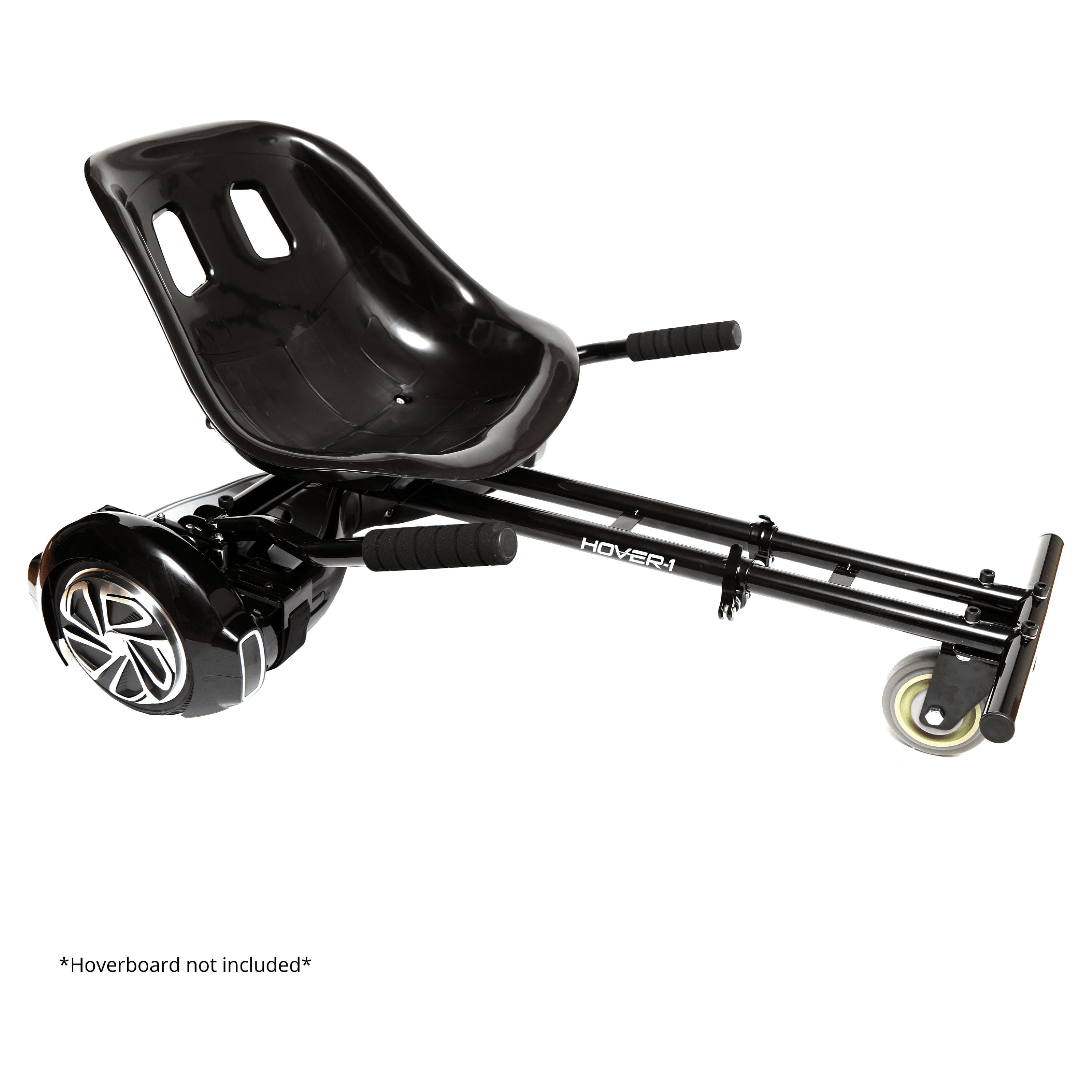 Hover-1 Kart Attachment for Electric Hover Board, Transform Your Hover board into Kart - Black