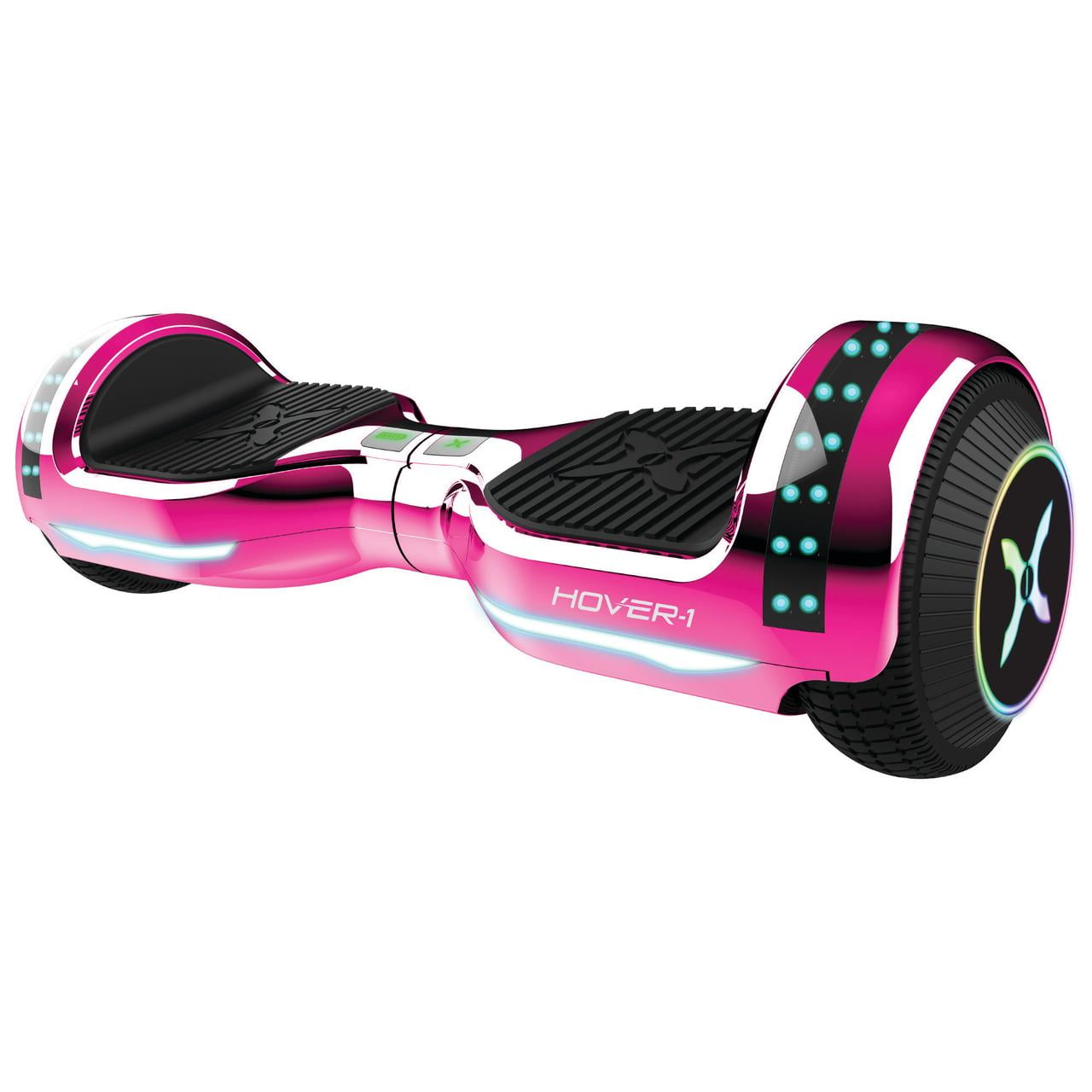 Hover-1 Matrix Hoverboard For Teens, 6.5 in Wheels, 180 lb Maximum Weight, LED Lights & Bluetooth Speaker, Pink
