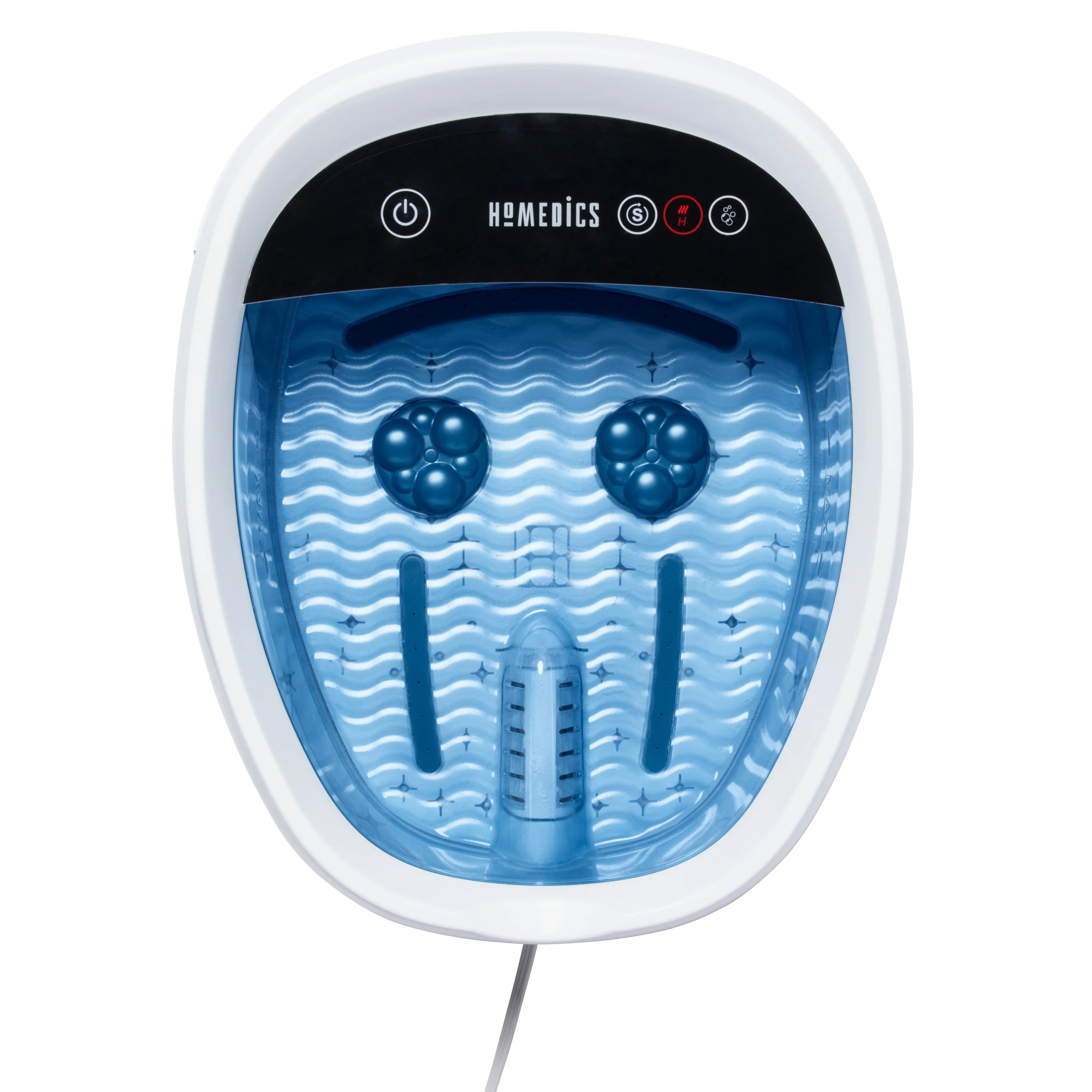 HoMedics Shiatsu Bliss Heated Foot Spa Deep Kneading Foot Massager