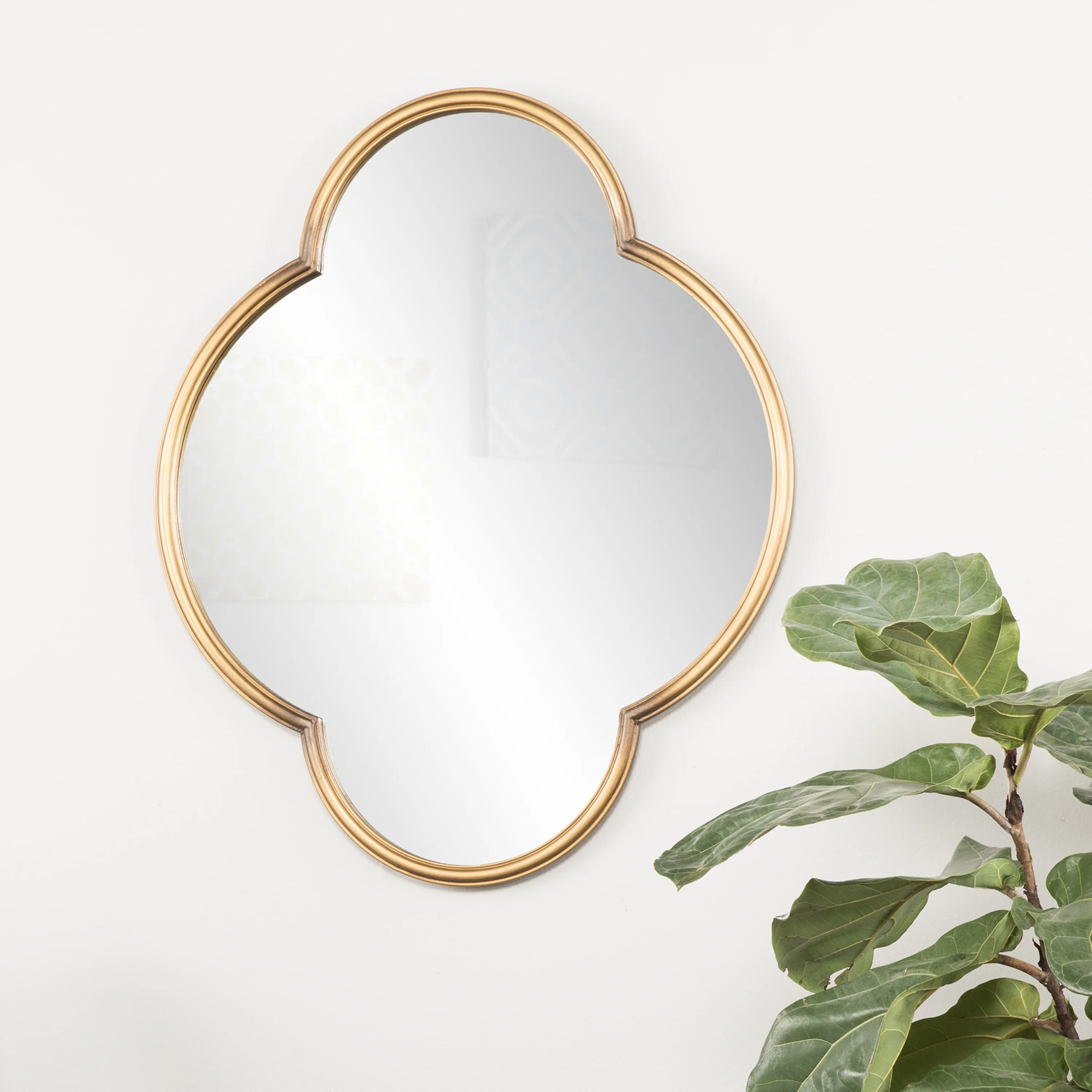 Holly & Martin Willis Decorative Wall Mirror - Gold 30 x 36