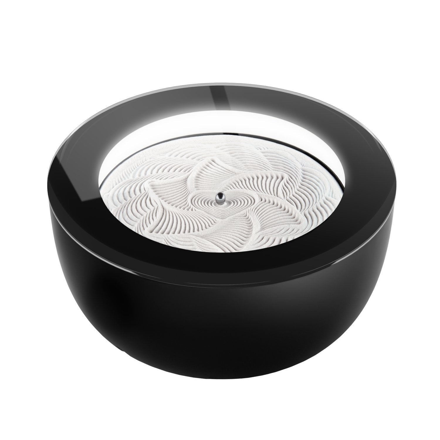 Homedics Drift Sandscape, 21 inch Kinetic Sand table in Black, ST-400-BK