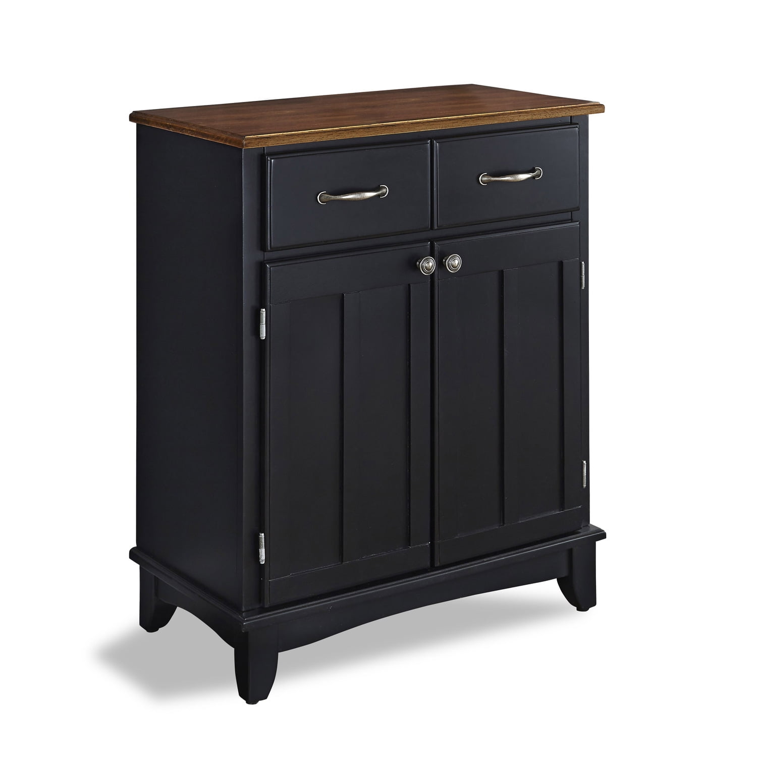 Homestyles Buffet of Buffets Wood Buffet in Black
