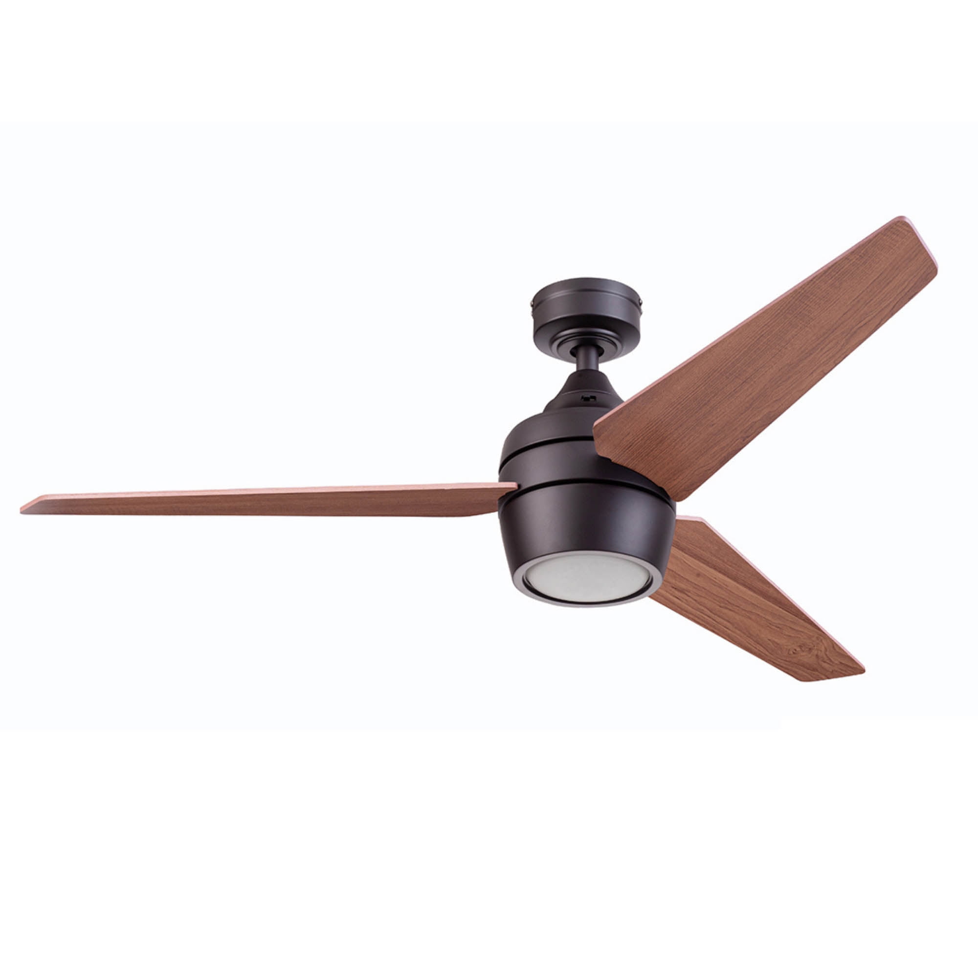 Honeywell Eamon 52" Modern Espresso Bronze Remote Control Ceiling Fan with Integrated LED Light, 3 Blade