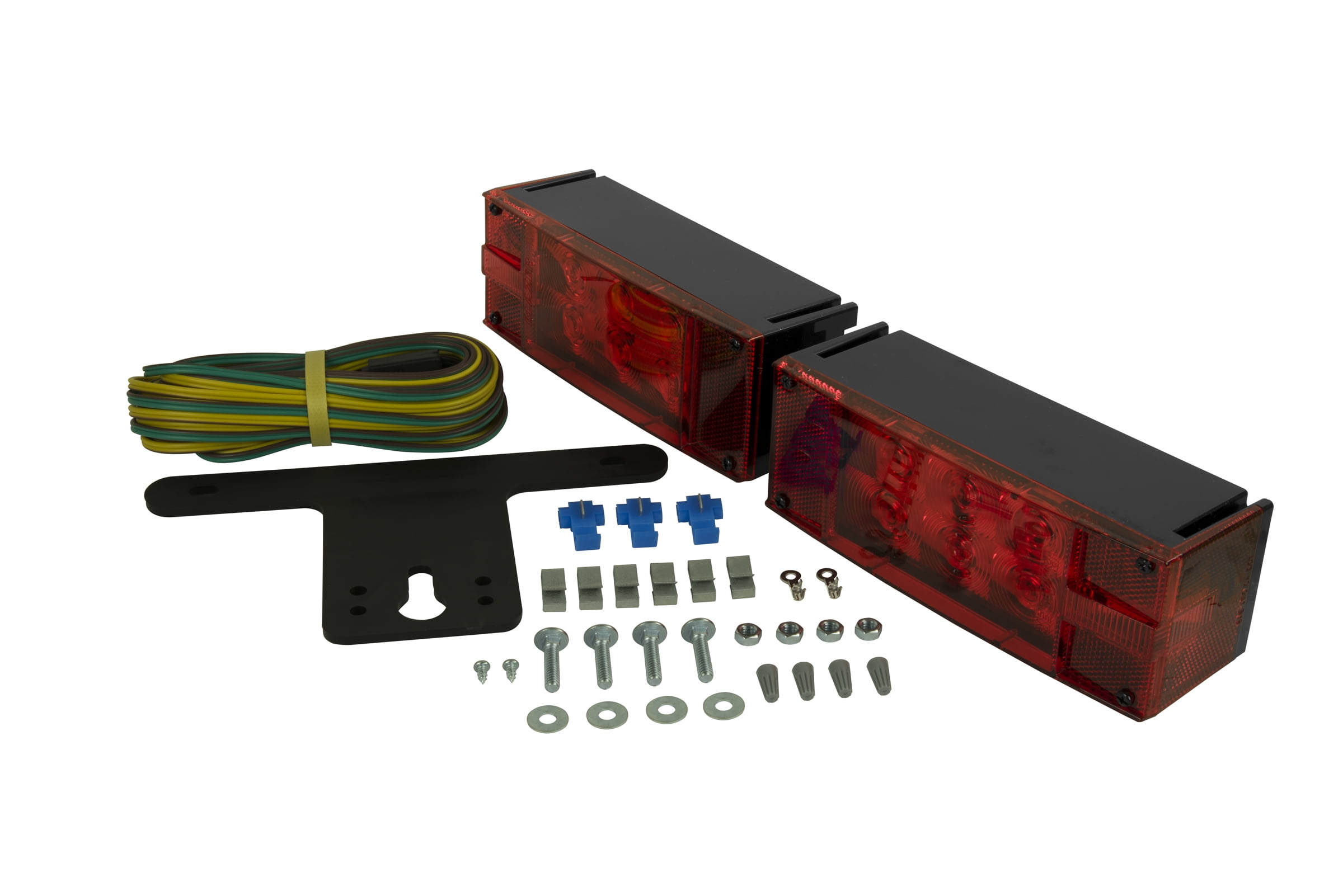 Hopkins Towing Solutions Submersible LED Low-Profile Trailer Light Kit, C7280, Over & Under 80" Wide