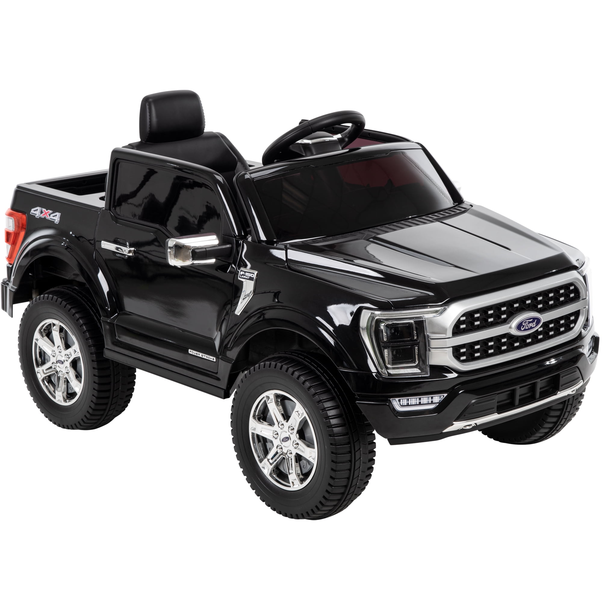 Huffy 6V Ford F-150 Truck Battery Ride-On, Ages 3-7, One Unit, Black, Unisex, Kids