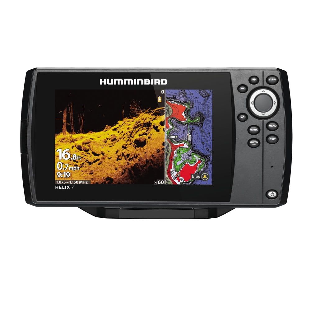 Humminbird Helix 7 CHIRP MDI GPS G4 Fishfinder with GPS and Mrga Down Imaging Sonar