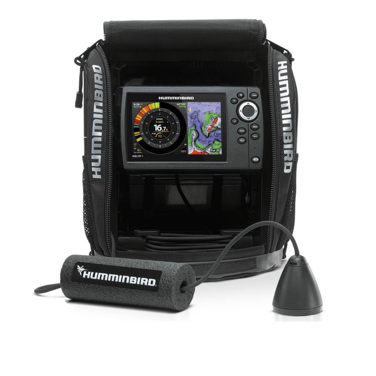 Humminbird ICE Helix 5 Chirp GPS G2 All Season Fishfinder 411190-1