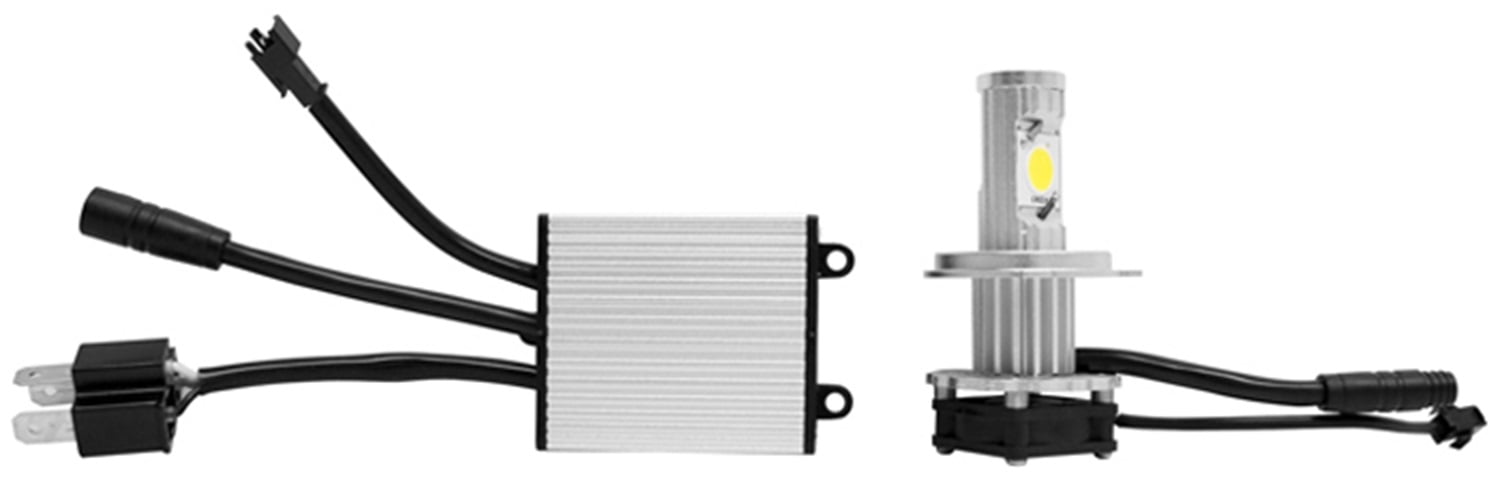 Adjure (H4-L30W) White 30W Cree 1800 Lumen H4 LED Headlight Bulb