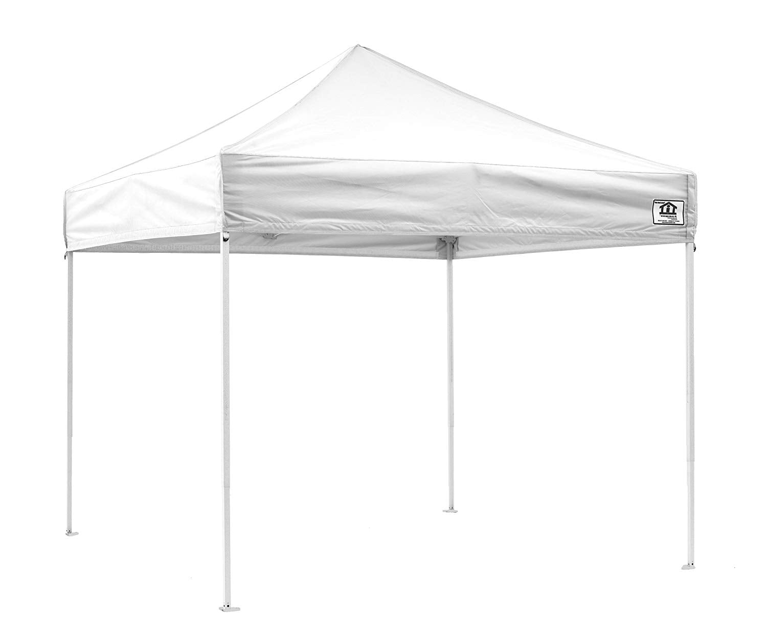 Impact Canopy 10' x 10' White Event and Pop-up Outdoor Canopy with UV Protection Material