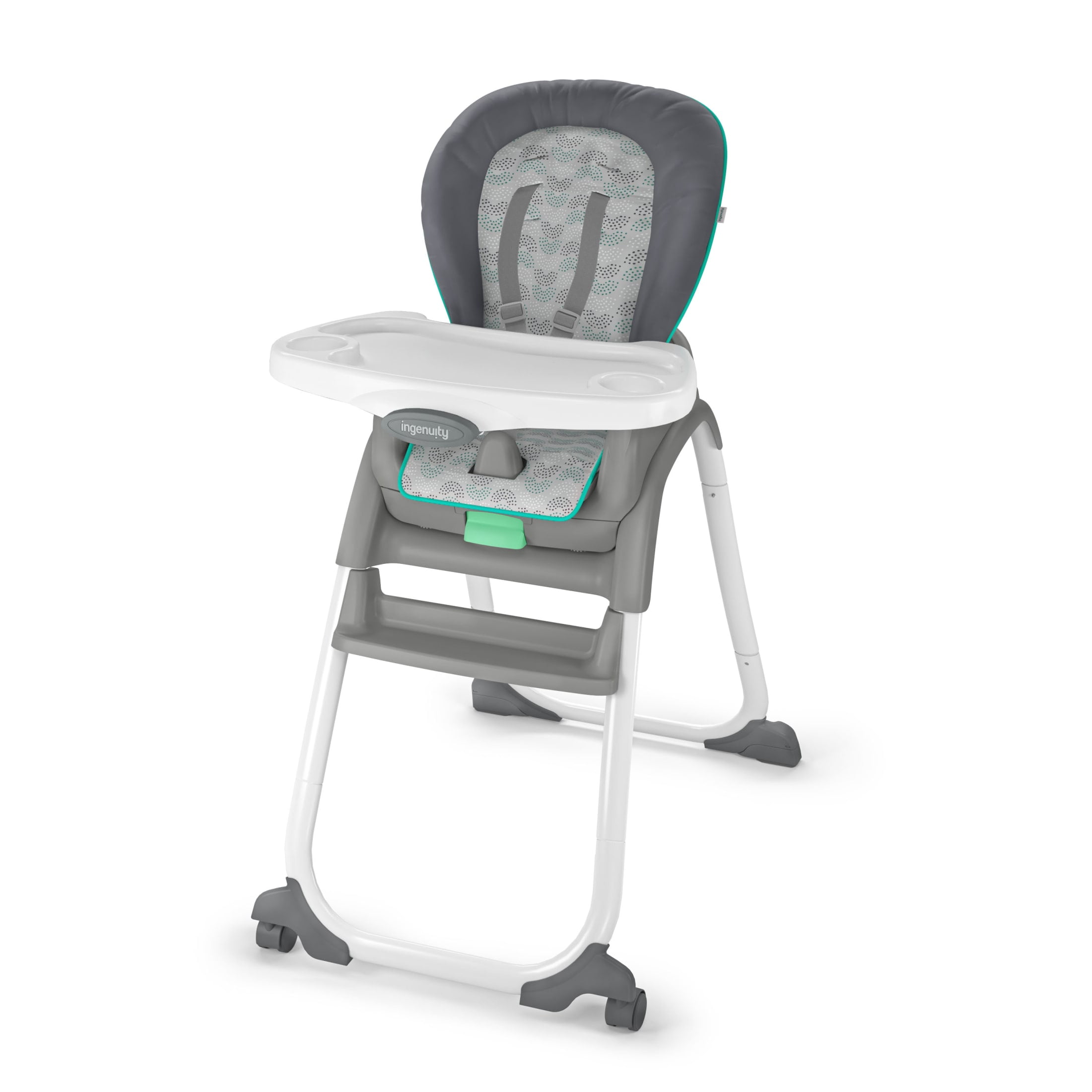 Ingenuity Full Course 6-in-1 Infant Baby High Chair, Unisex, Age Up to 5 Years, Astro, Gray
