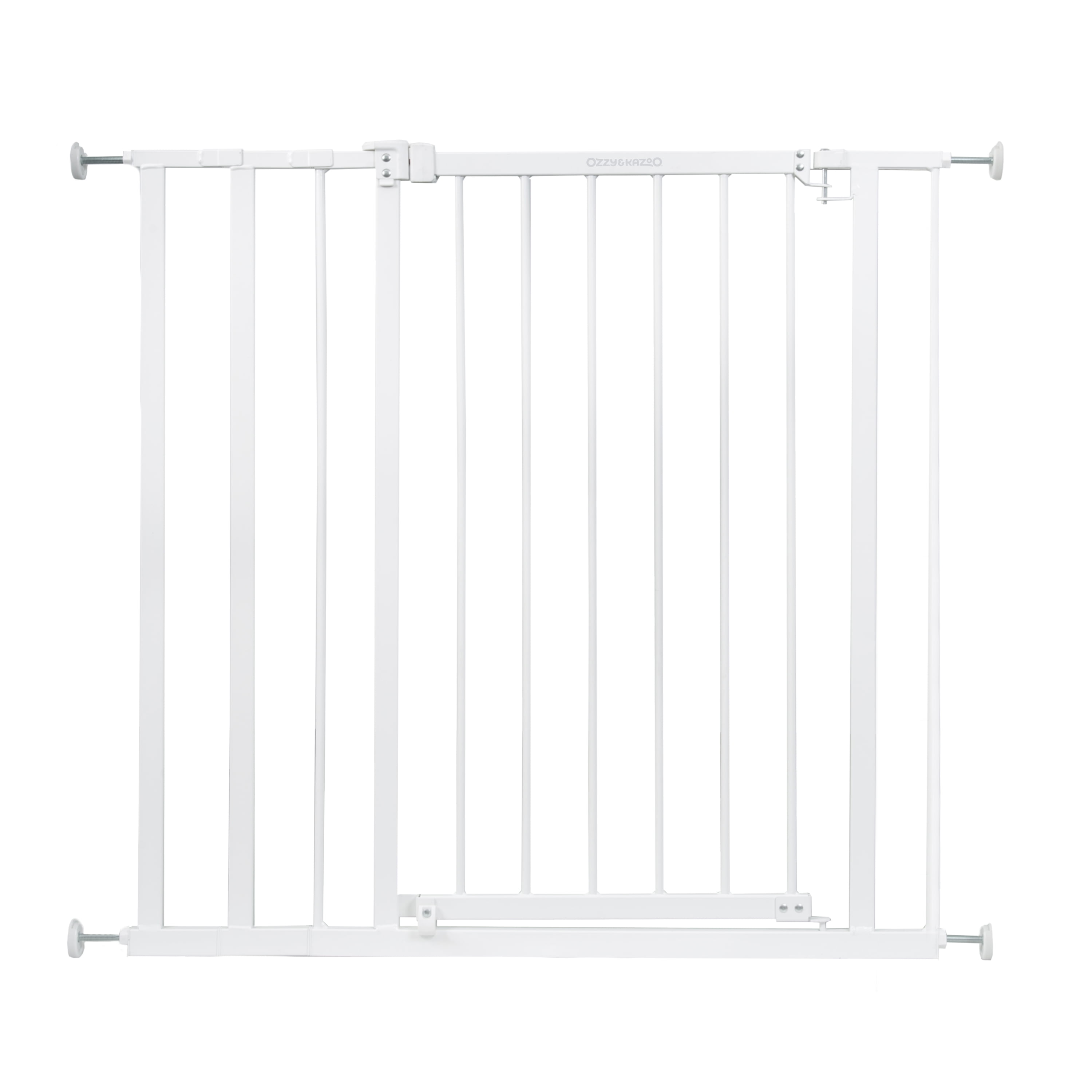 Ingenuity Ozzy & Kazoo Extra Tall Walk -Through Safety Gate (White)