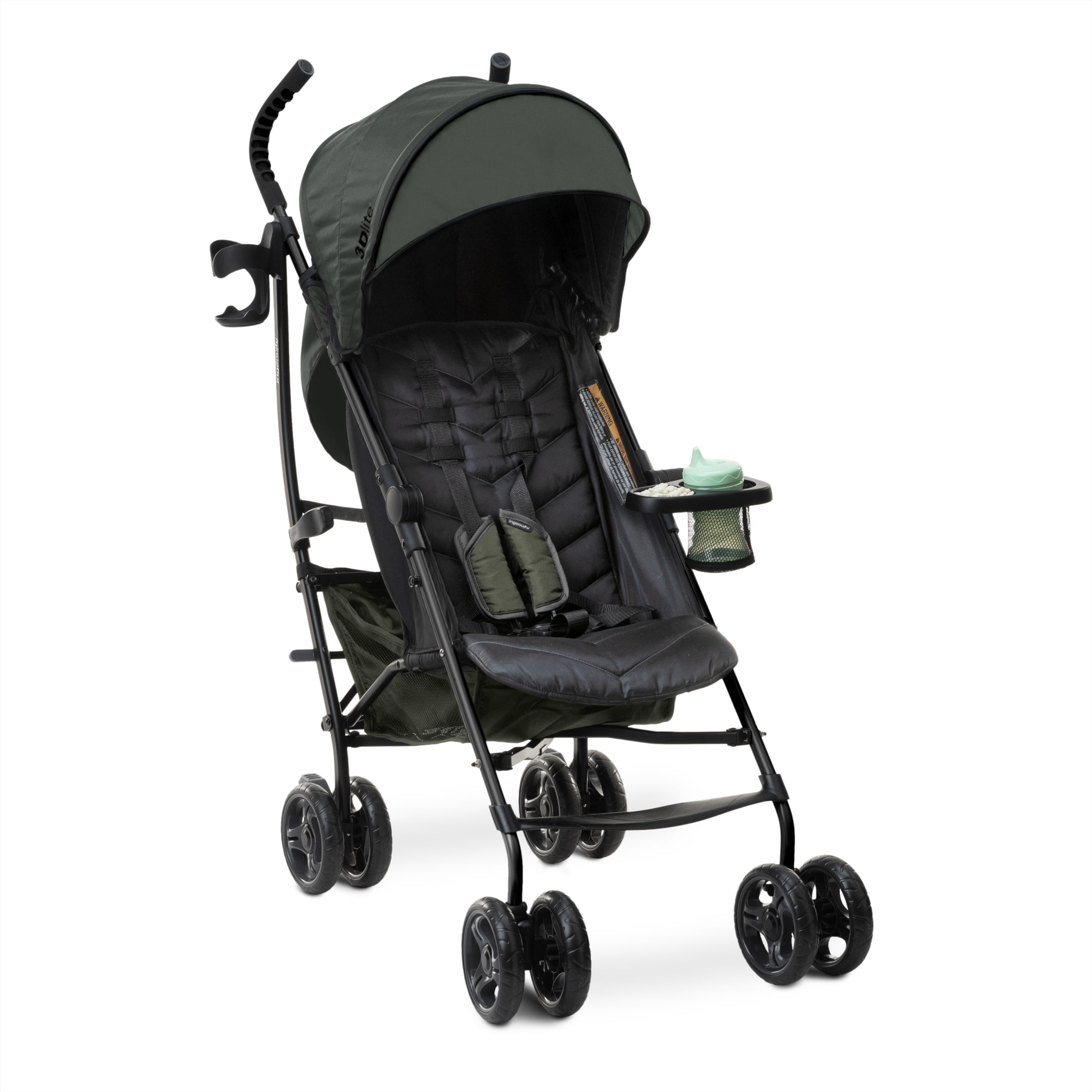 Ingenuity 3Dlite Convenience Stroller, Green - Age 6 Months Up to 50 Lbs.
