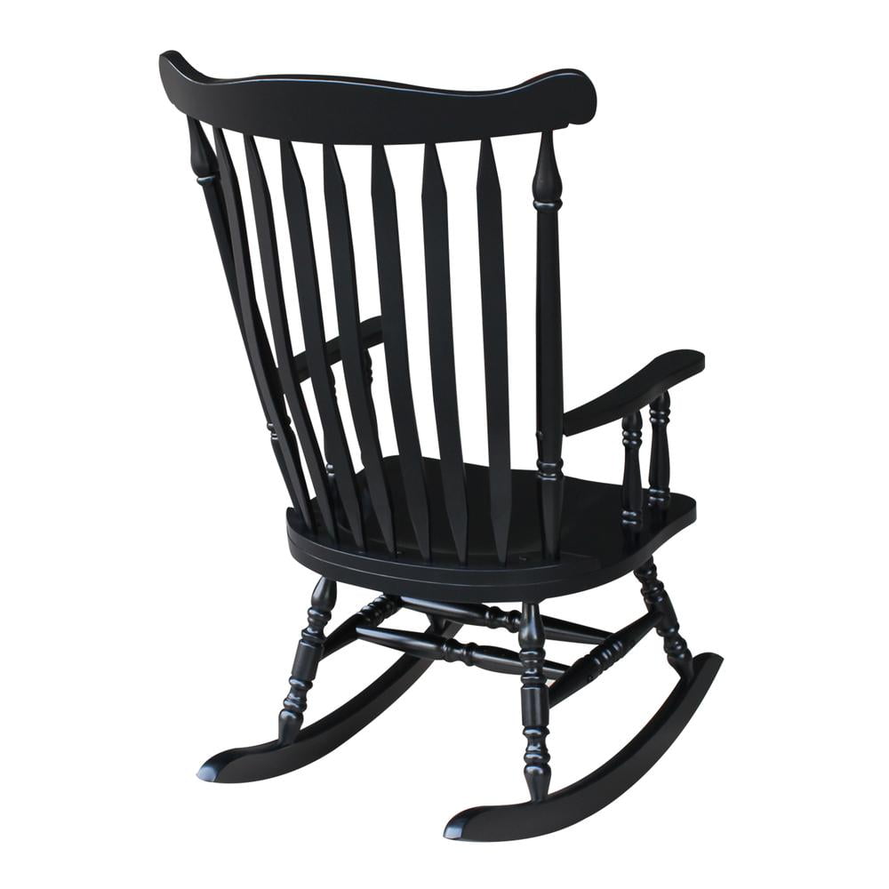 International Concepts Colonial Rocking Chair - Antique Black