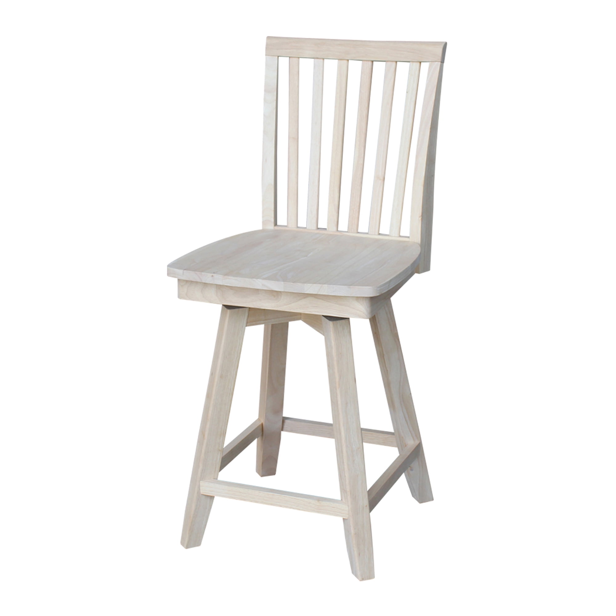 International Concepts Mission Counter Stool, 24", Ready to Finish