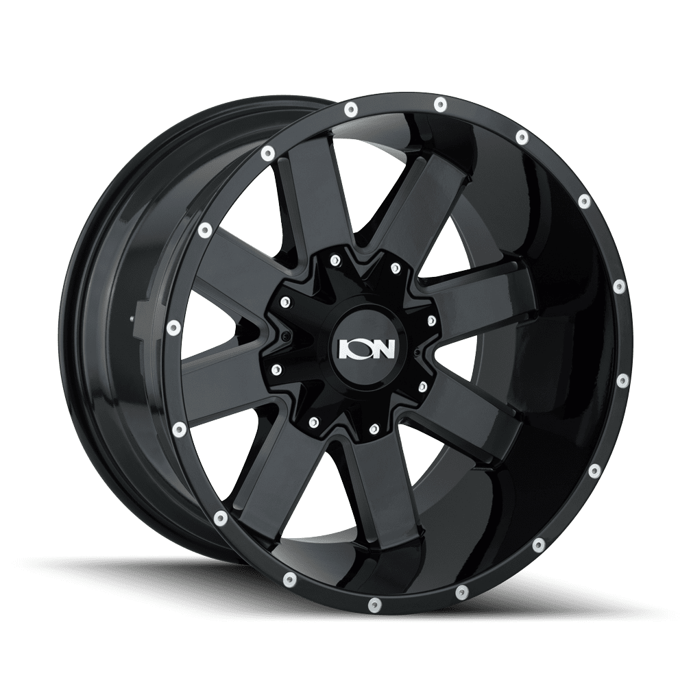 Ion 141 17X9 5X127/5X139.7 -12Et 87Cb Gloss Black Milled