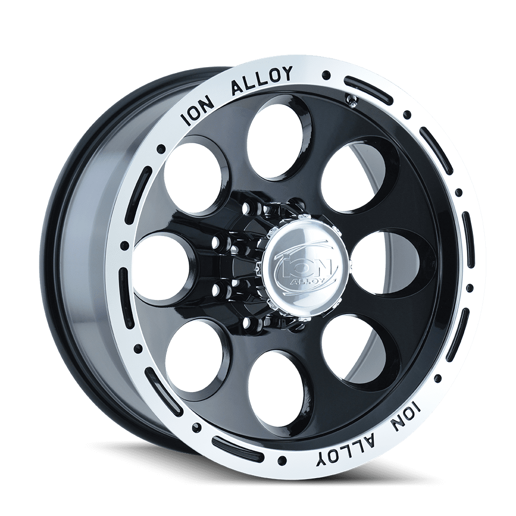 Ion 174 16X10 8X165.1 -38Et 130.8Cb Black/Machined