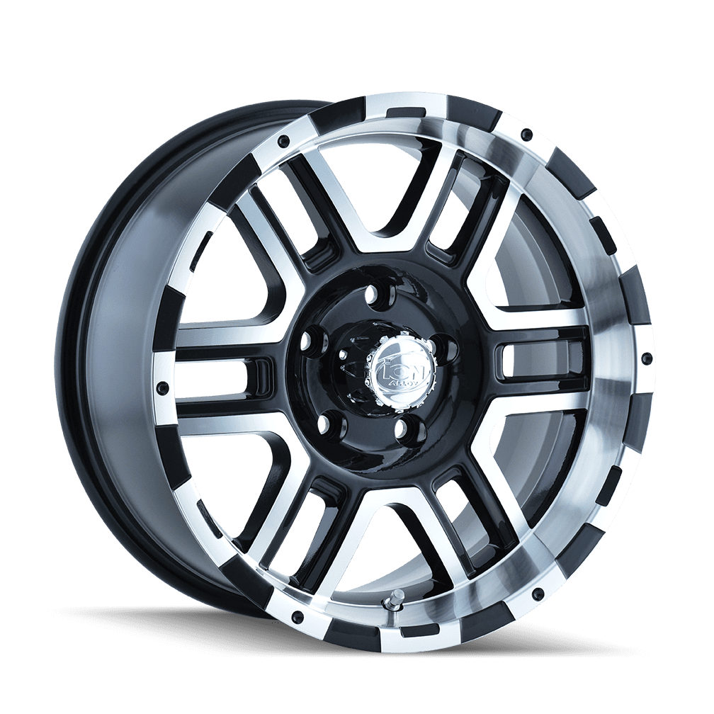 Ion 179 16X8 8X165.1 10Et 130.8Cb Black/Machined