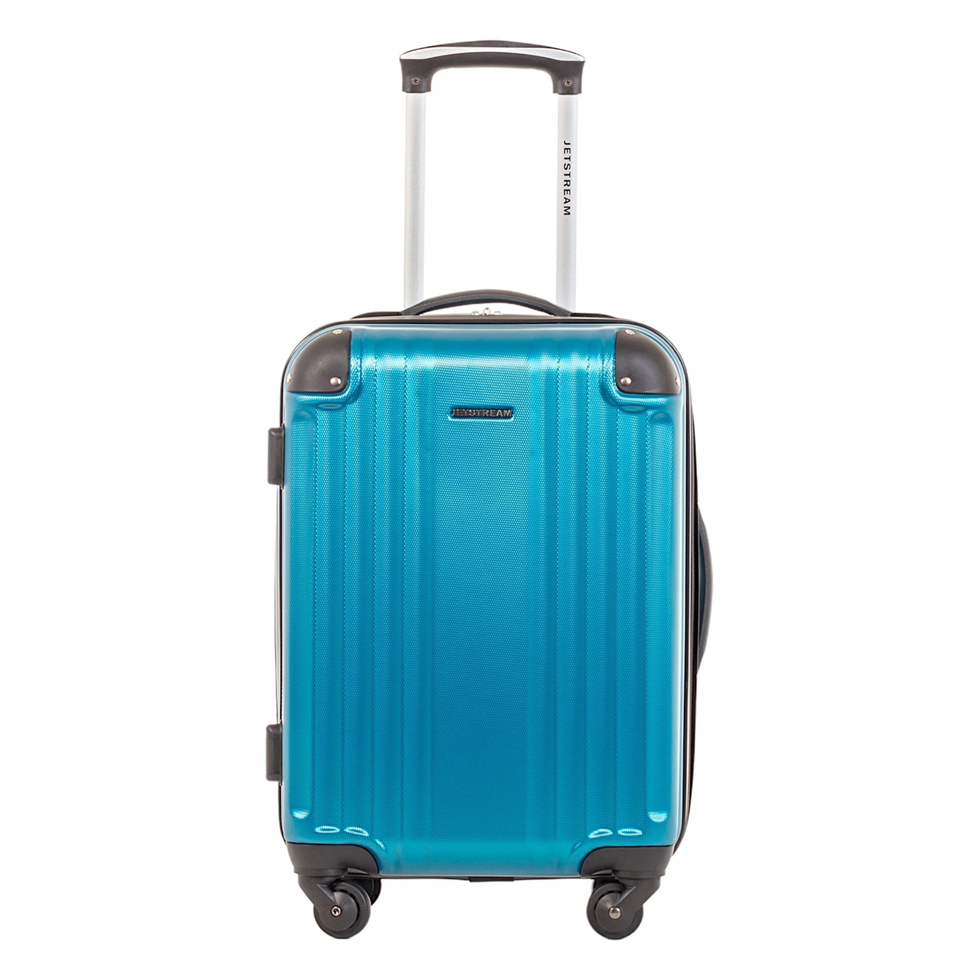 Jetstream 20-inch Hardside Rolling Spinner Carry On Luggage, Teal