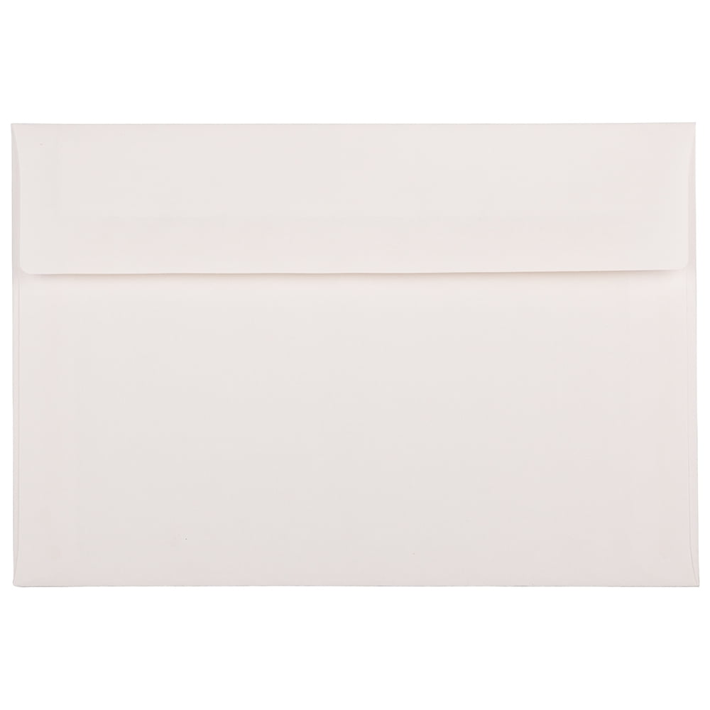 JAM Paper A8 Strathmore Invitation Envelopes, 5-1/2" x 8-1/8", Bulk 250 Per Box