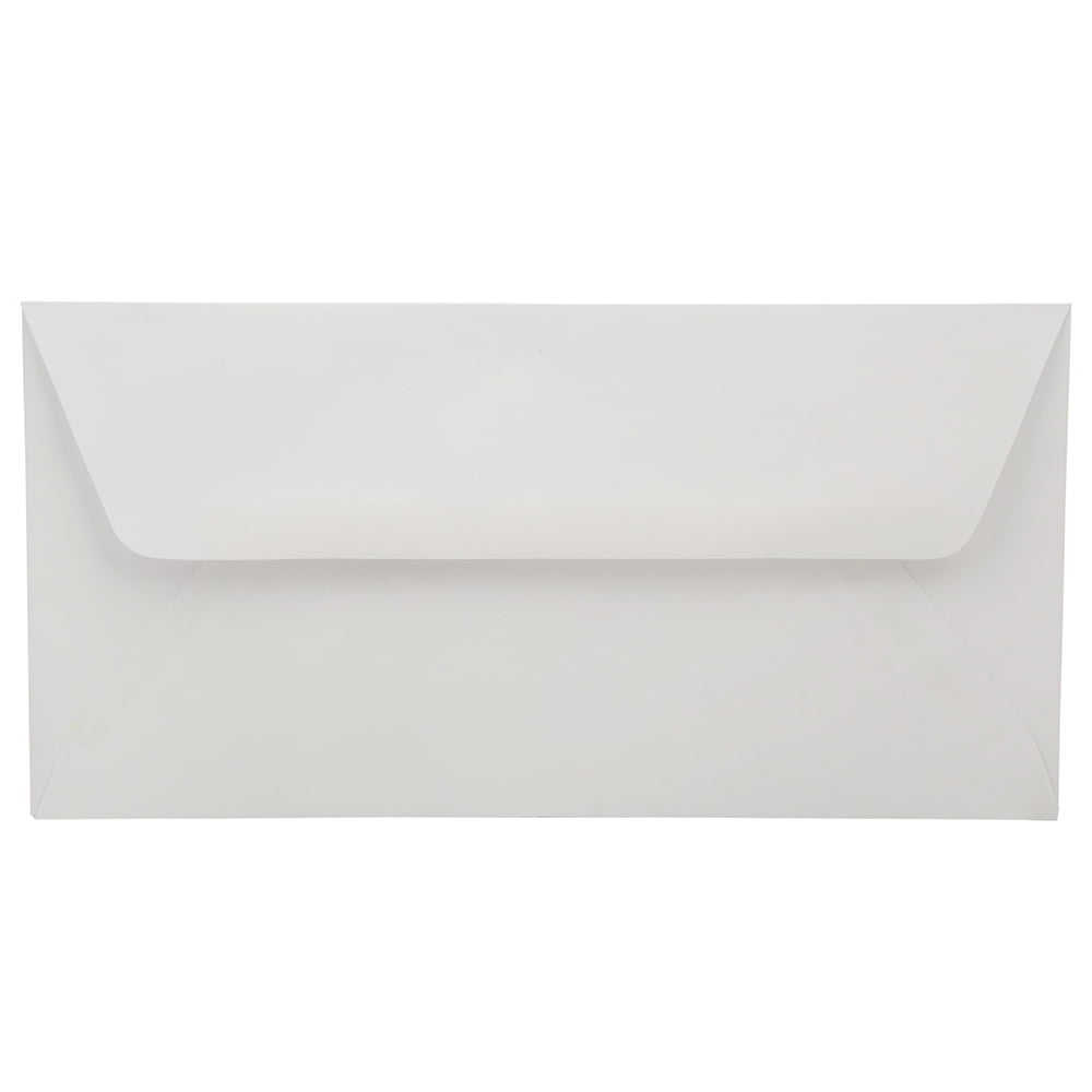 JAM Paper #16 Commercial Envelopes with Wallet Flap, 6 x 12, White, Bulk 1000/Carton
