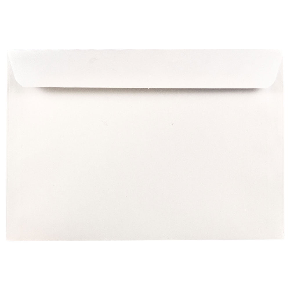 JAM Paper 6 1/2 x 9 1/2 Booklet Commercial Envelopes, White, Bulk 500/Box