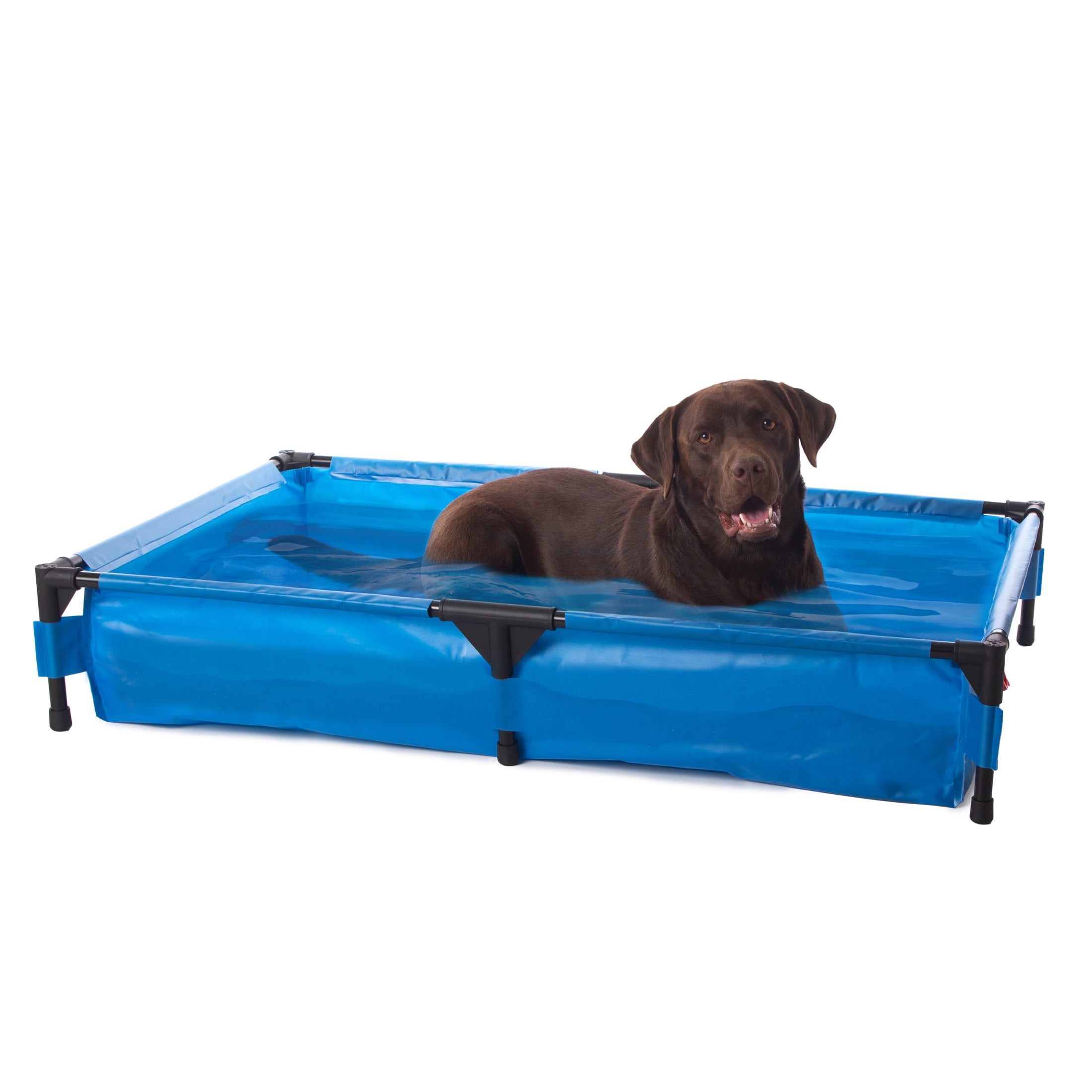 K&H Pet Products Dog Pool & Pet Bath Blue X-Large 50 X 32 X 9 Inches