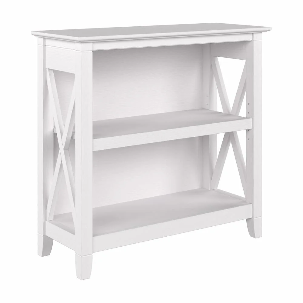 Key West Small 2 Shelf Bookcase in Pure White Oak - Engineered Wood