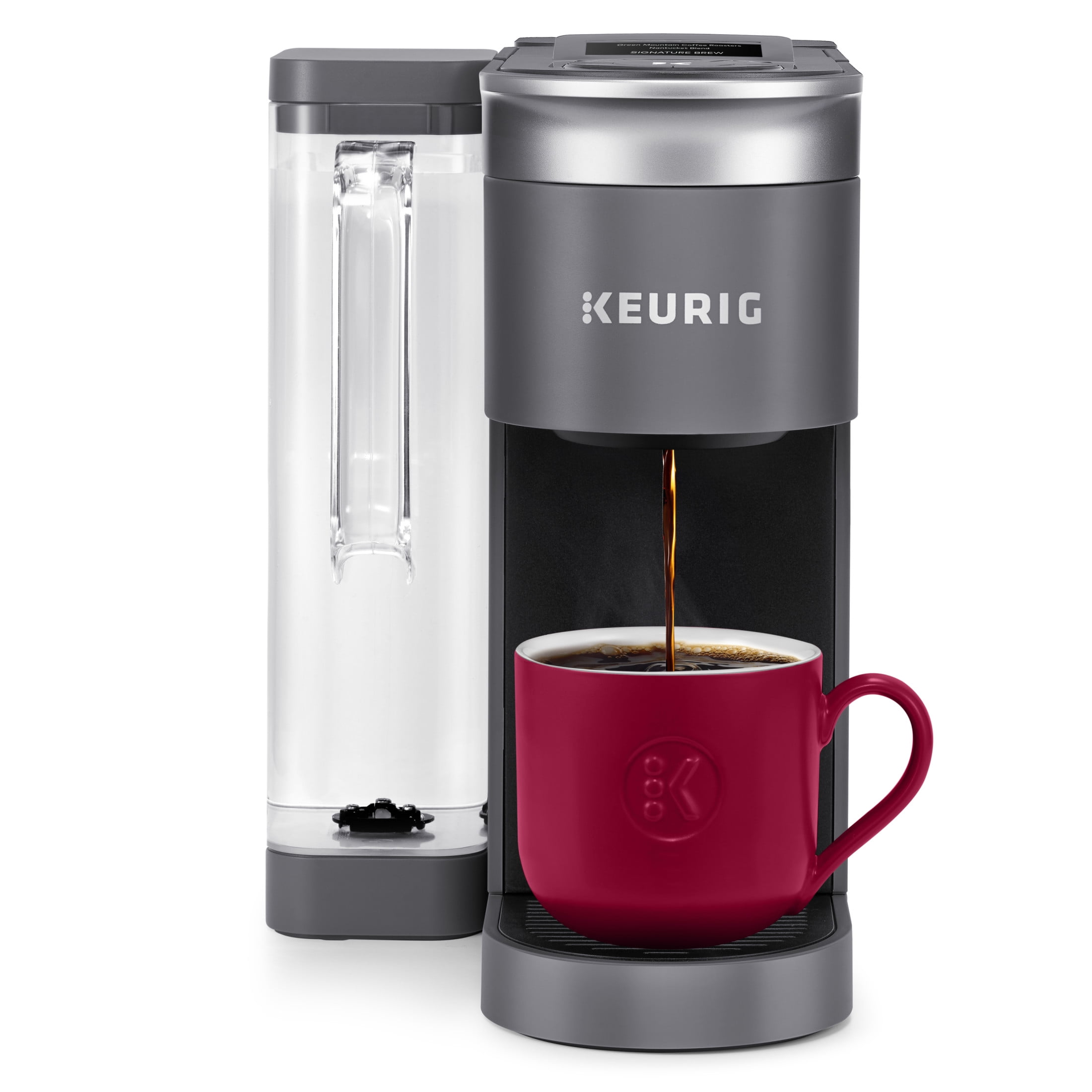 Keurig K-Supreme SMART, Single Serve Coffee Maker with WiFi Compatibility, 4 Brew Sizes, Gray