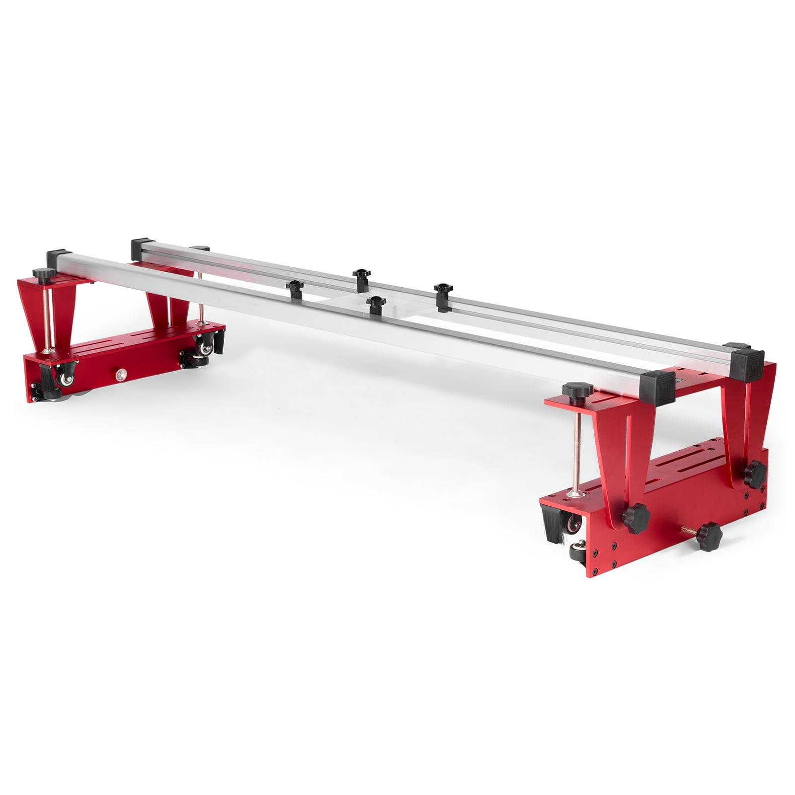 KFFKFF Router Sled, 60-inch, Movable and Modifiable Slab Smoothing Jig DIY Carpentry Router Sled for Leveling Timber Slabs Home DIY