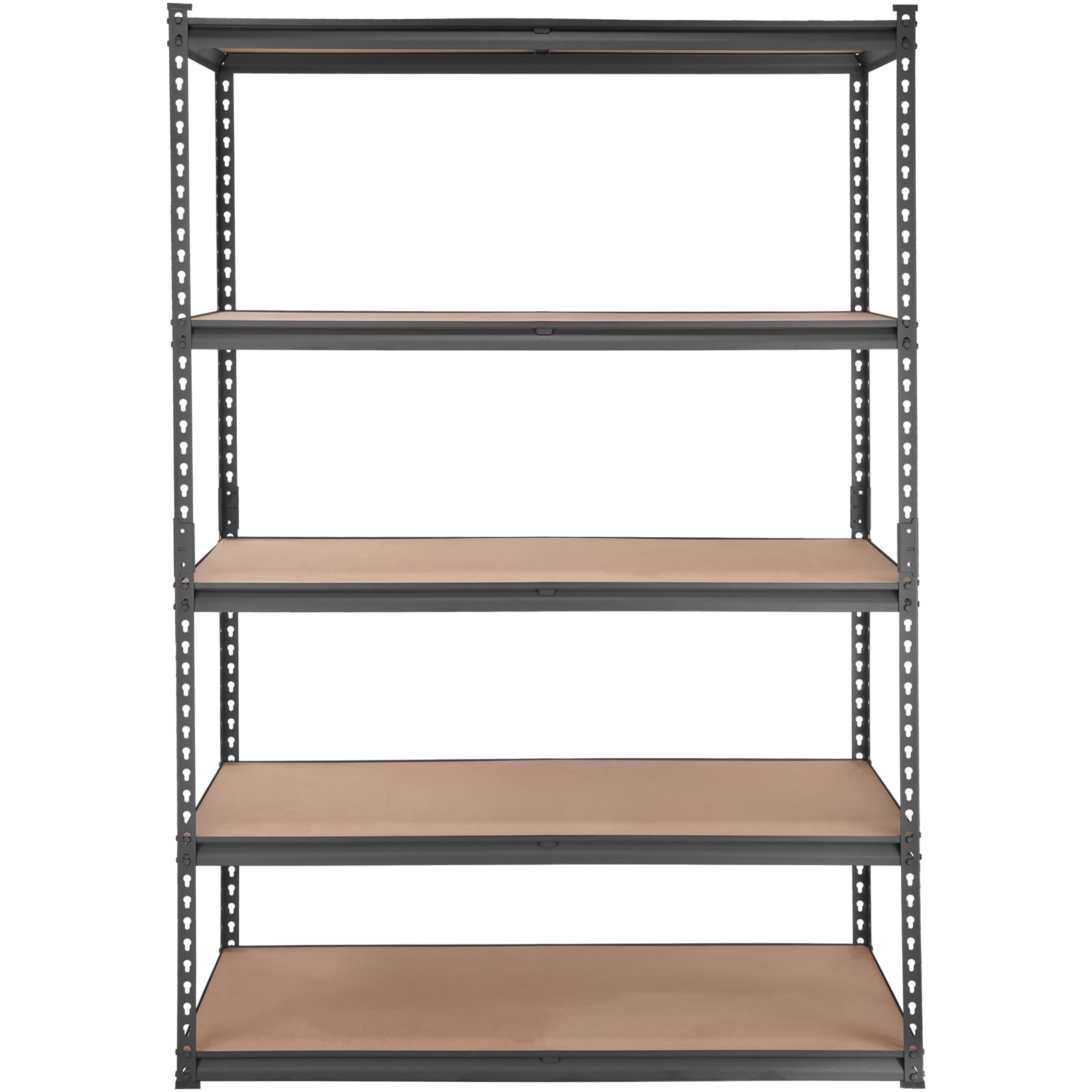 KFFKFF 5-Tier Storage 2000 lbs Shelving Unit Garage Storage Rack Adjustable Load