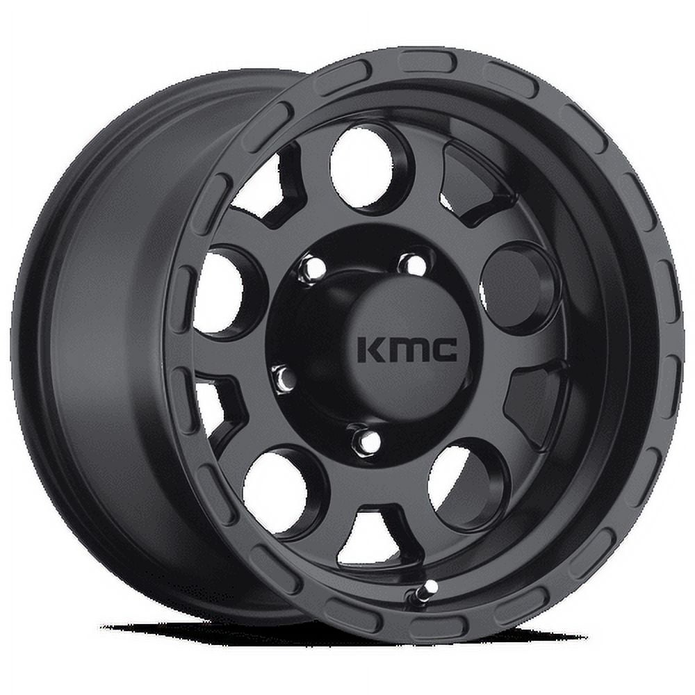 KMC Aluminum Rim KM522 ENDURO 17X9in Matte Black Finish, KM52279050706N