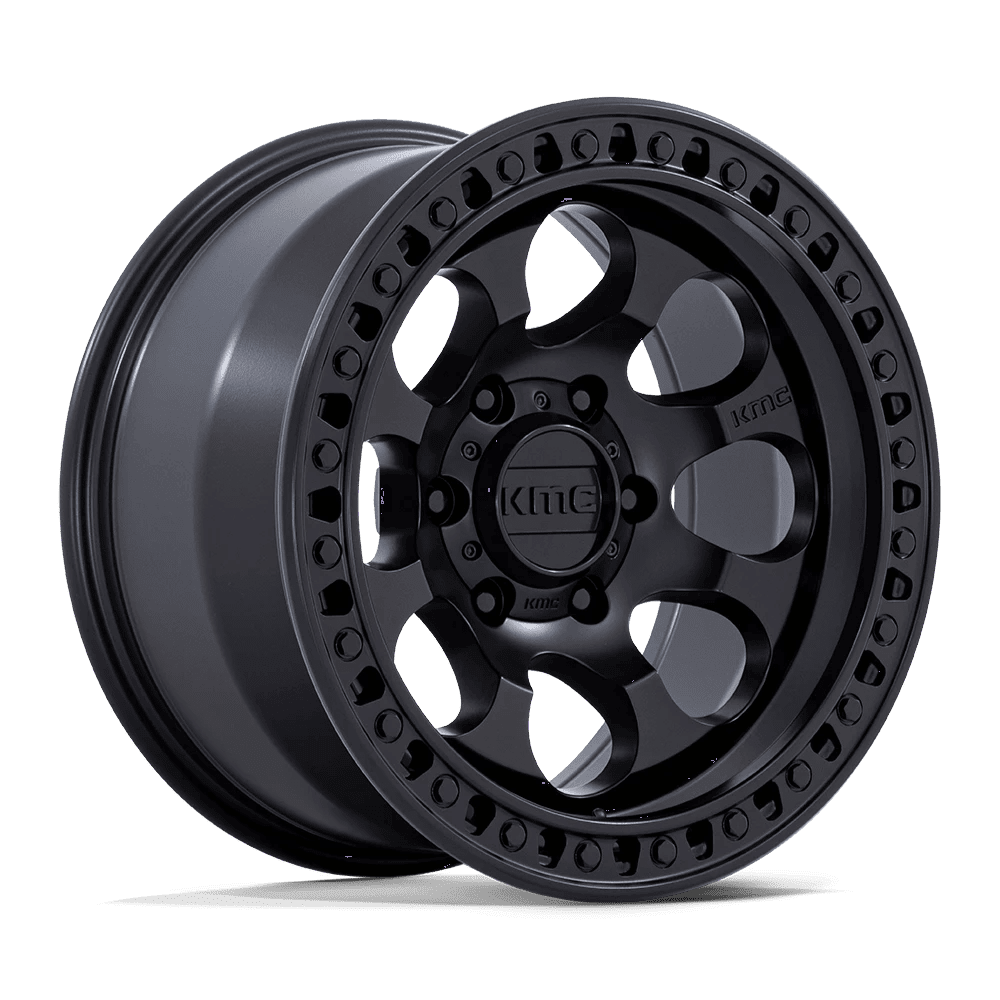 KMC Cast Aluminum Wheel KM550 17x9 5x5.0 S-BLK -12mm, KM550MX17905012N