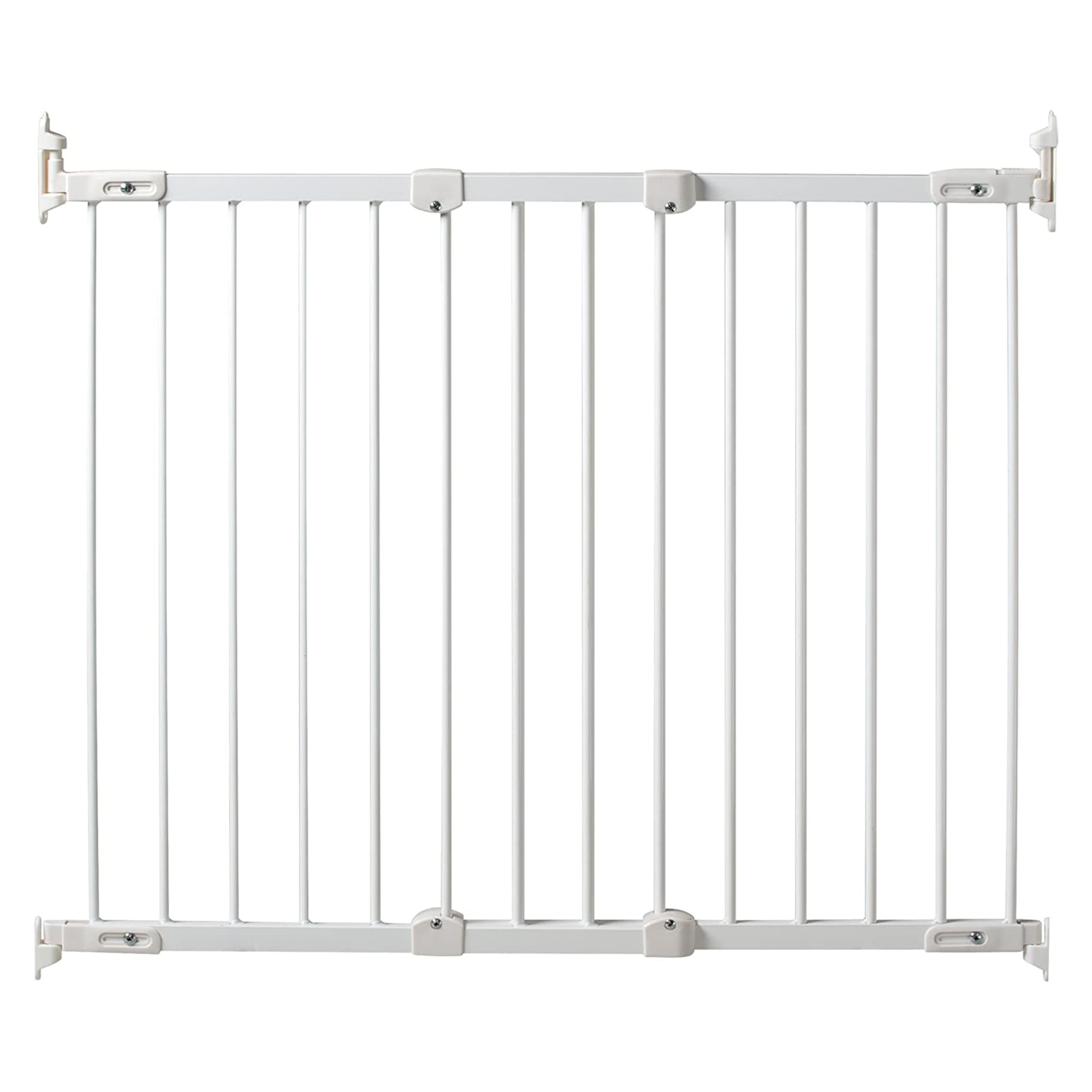 KidCo Angle Mount Safeway Stair Top Baby Gate for Child Safety, 42.5 x 30.5 inch, White