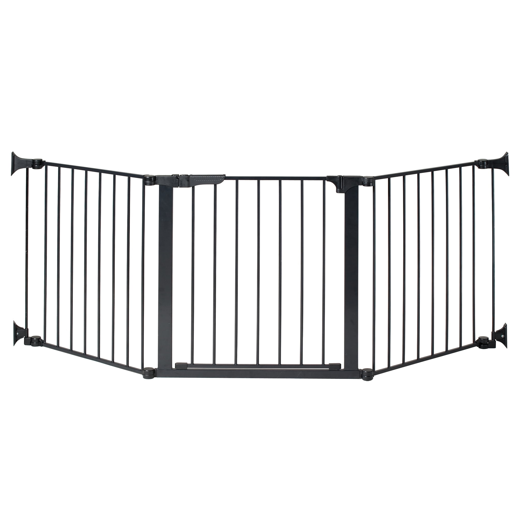 KidCo Custom Fit Auto Closing ConfigureGate Baby Gate w/ 30 In Door, Black