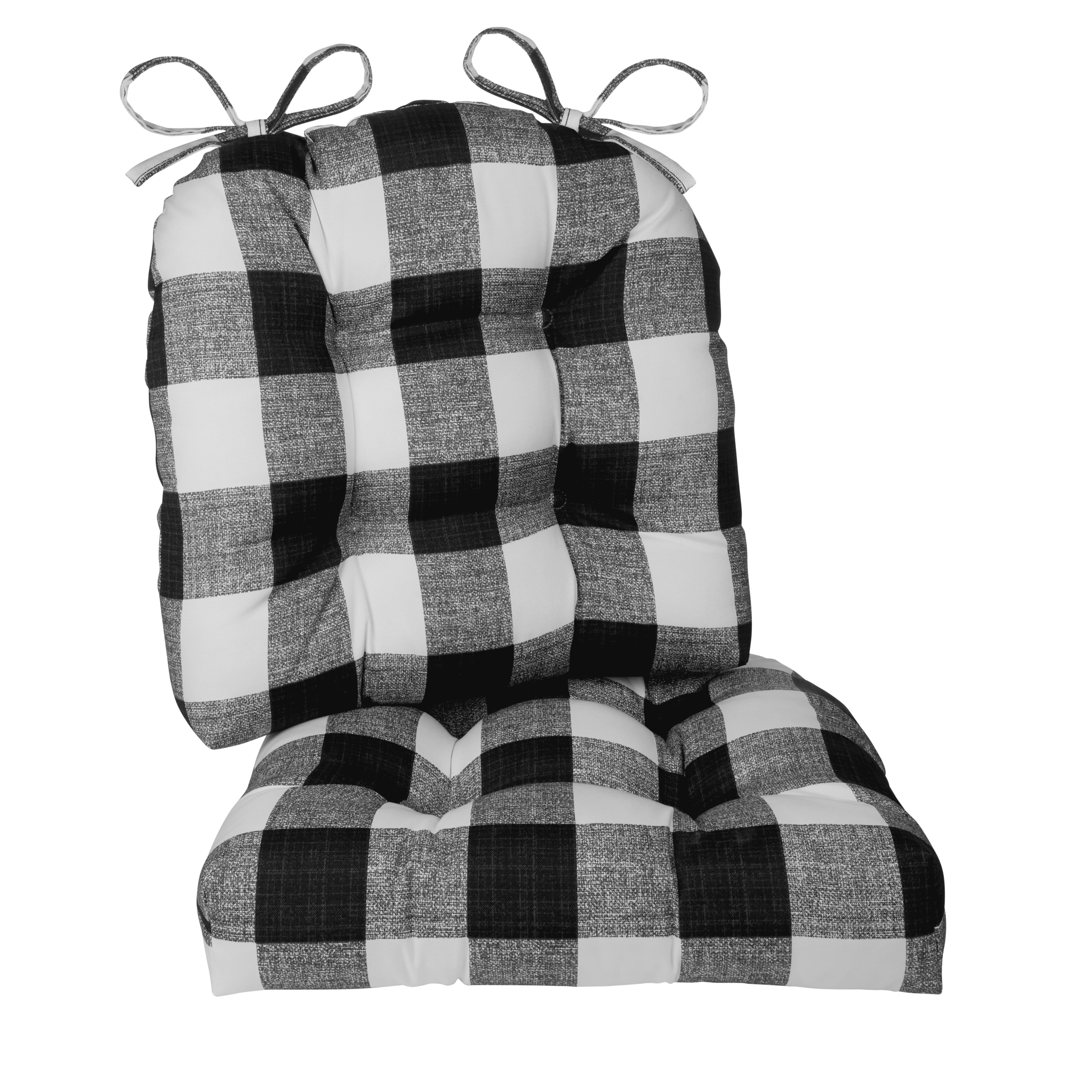 Klear Vu Patio Indoor/Outdoor 19" x 18" Jurby Chair Cushion - Set of 2