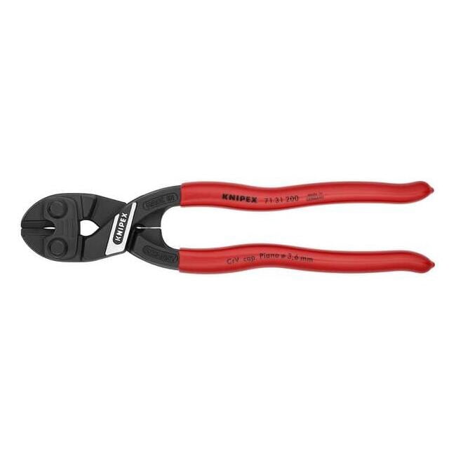 Knipex Mini Bolt Cutter,Steel,8 In. L 71 31 200 SBA