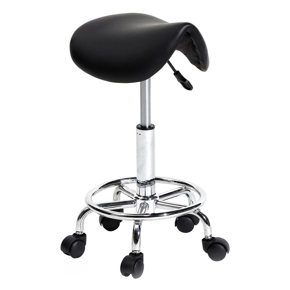 Ktaxon Adjustable Salon Stool Hydraulic Saddle Rolling Chair Tattoo Facial Massage