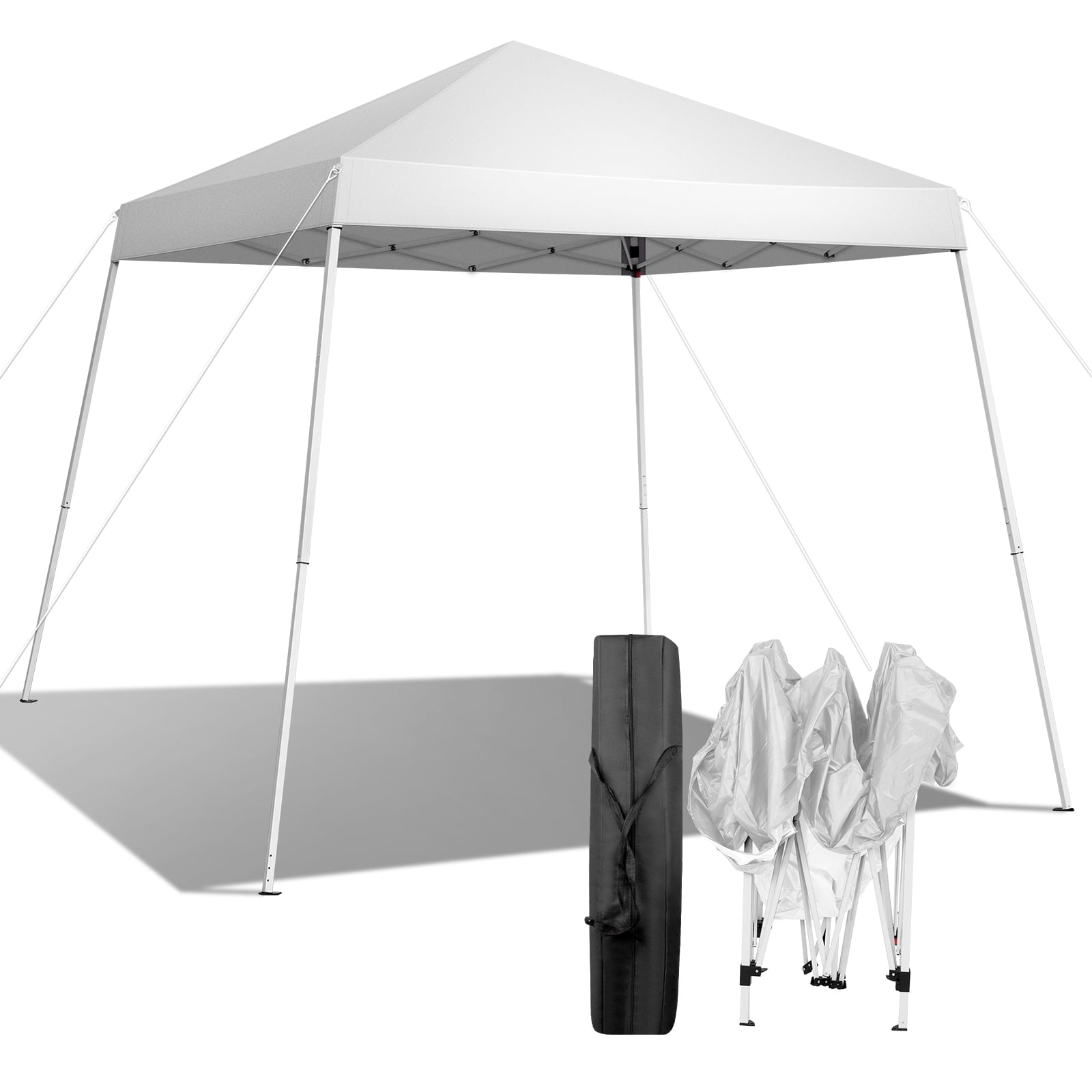 Ktaxon 8' x 8' Ez Pop Up Wedding Party Tent Outdoor Patio Folding Gazebo Canopy Shade Shelter