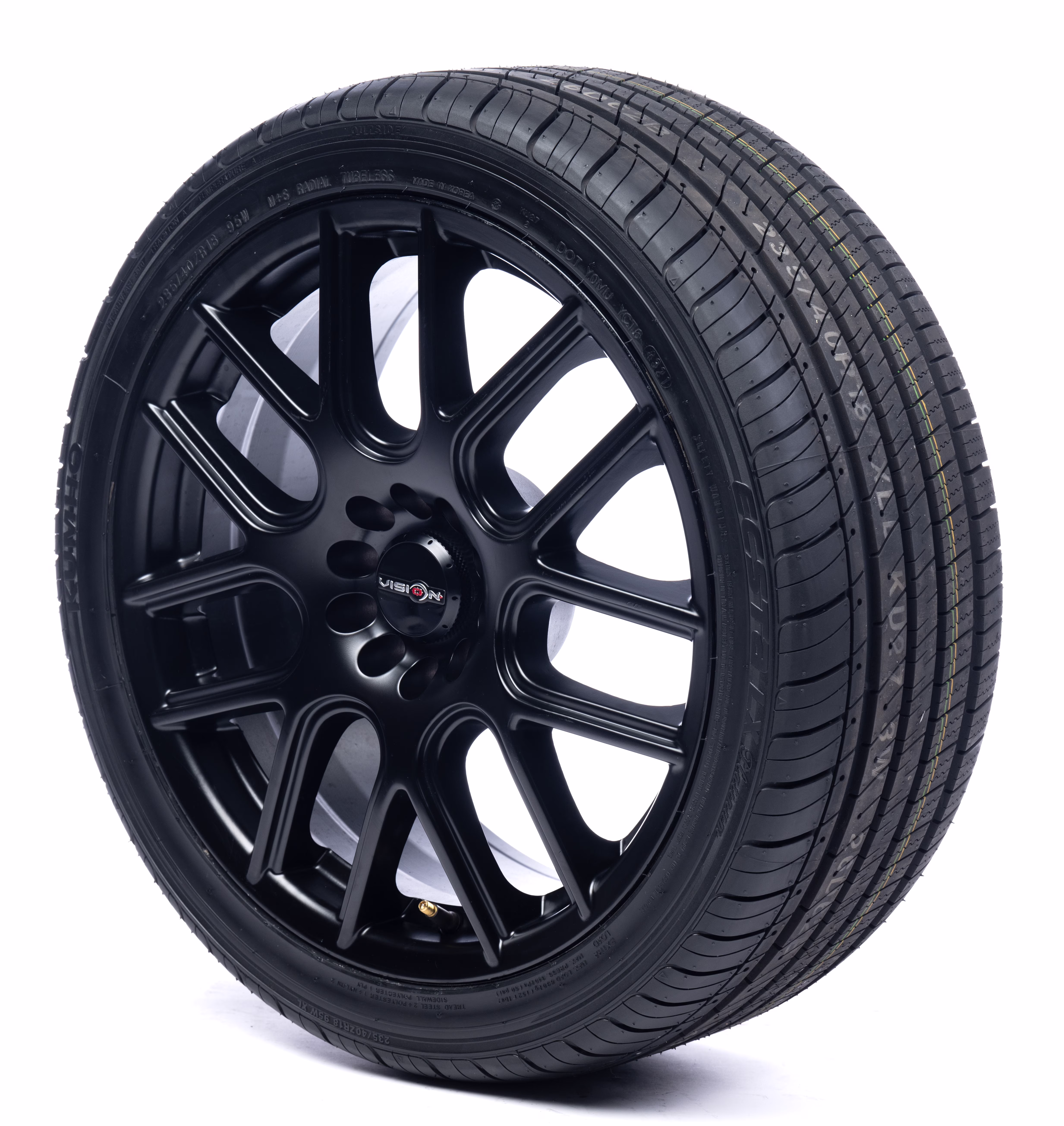 Kumho LX Platinum KU27 All-Season Tire - 195/65R15 91V Fits: 2009-12 Honda Civic Hybrid-L, 2010-11 Toyota Prius Base
