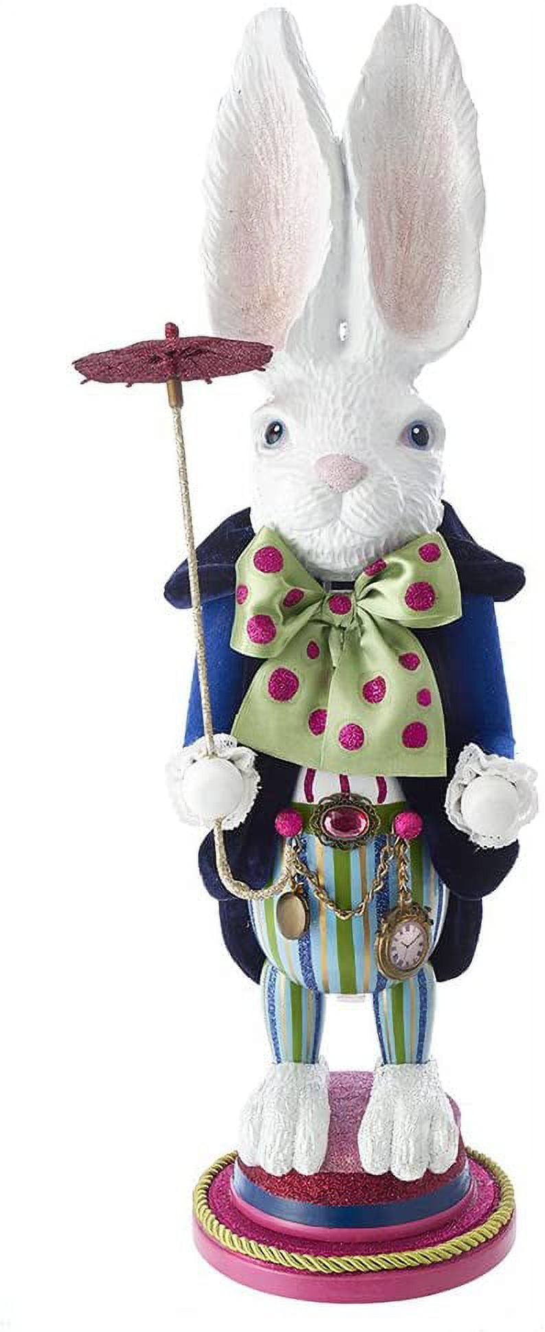Kurt Adler 18-Inch Hollywood™ White Rabbit Nutcracker