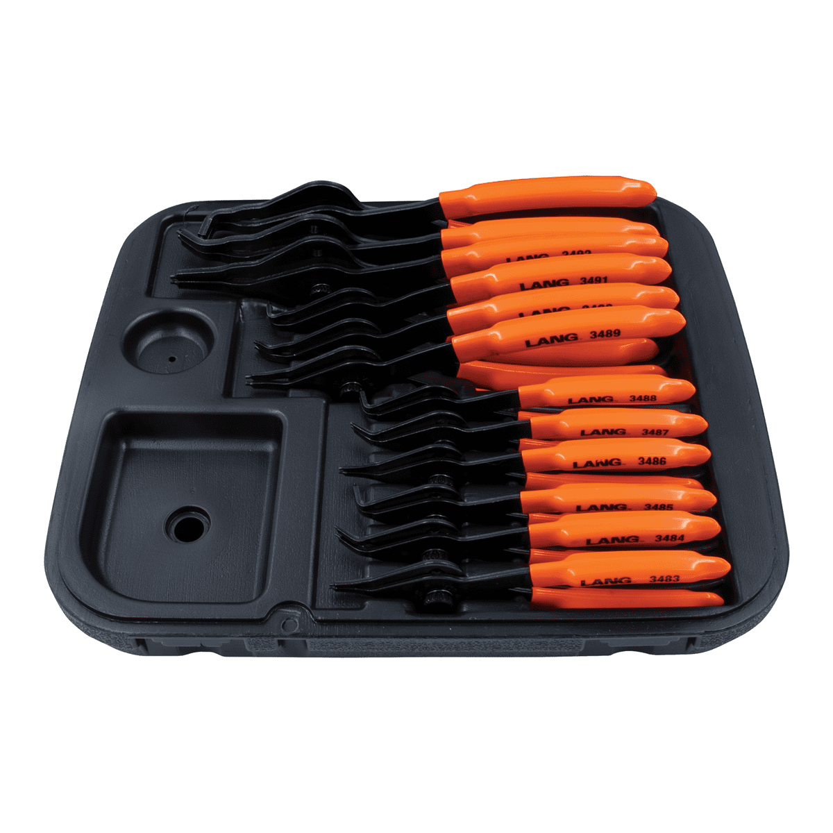 Lang 3495 12-Piece Combination Internal and External Retaining Ring Pliers Set