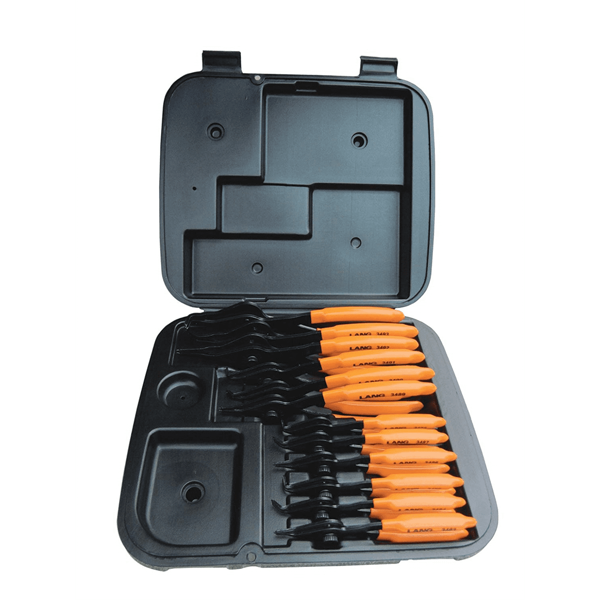 Lang 3495 12-Piece Combination Internal and External Retaining Ring Pliers Set