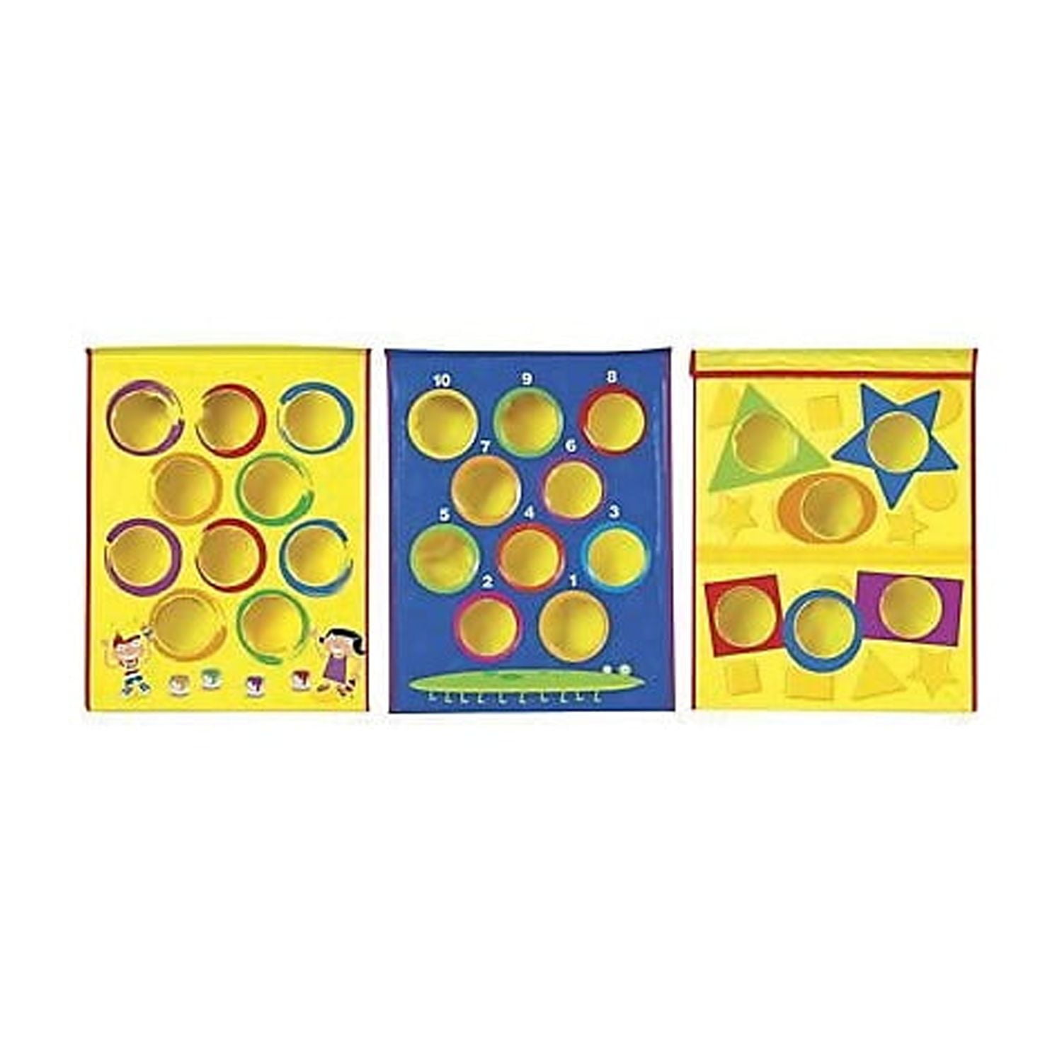 Smart Toss Colors, Shapes & Numbers Bean Bag Tossing Game